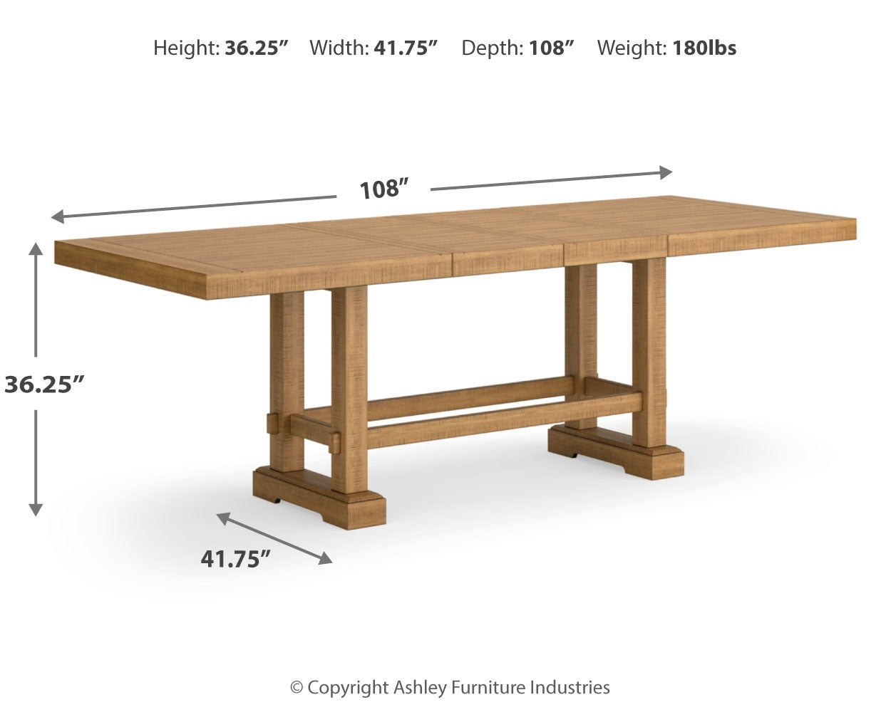 Havonplane Counter Height Dining Table and 10 Barstools in Brown from Ashley - Luna Furniture