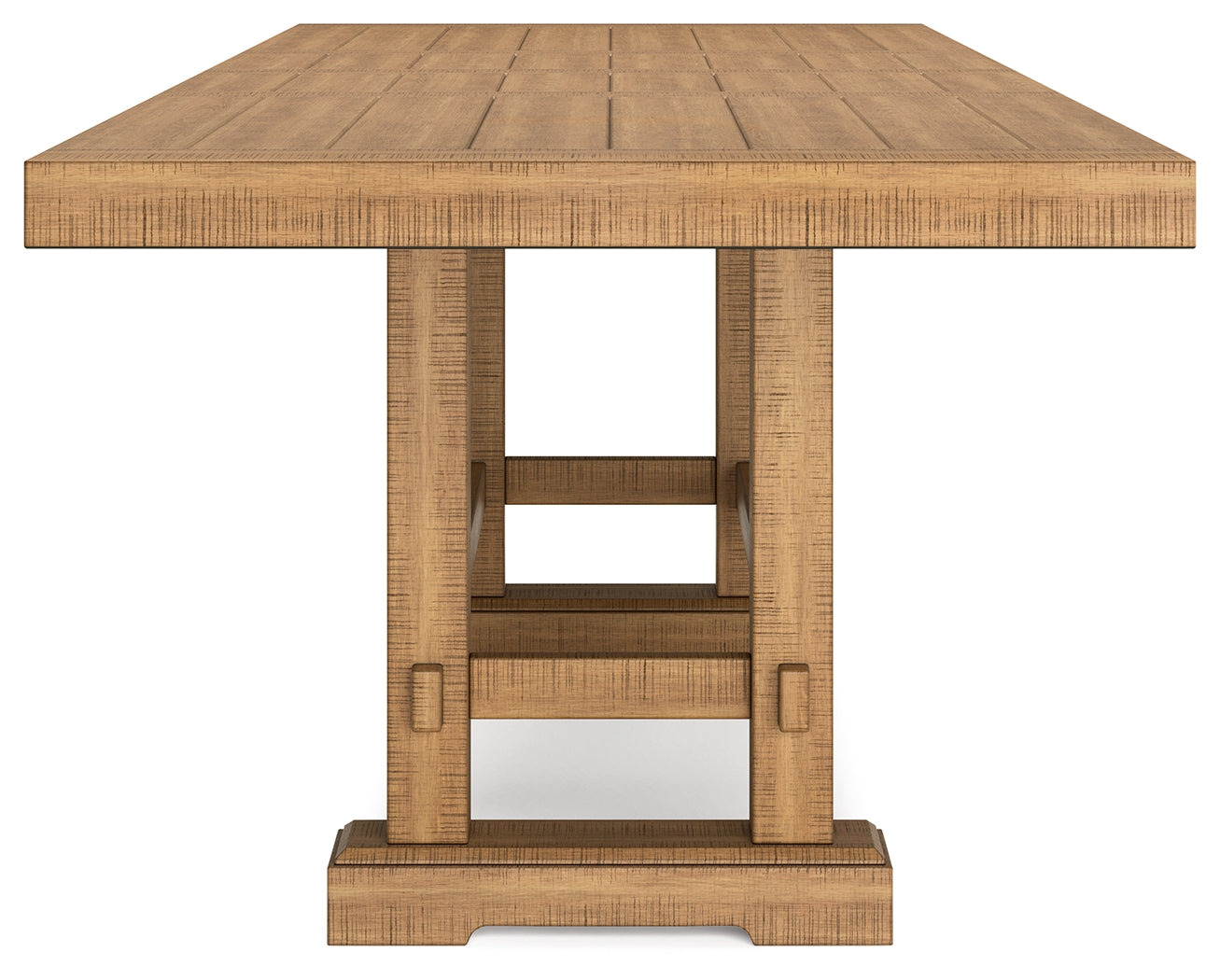 Havonplane Counter Height Dining Table and 6 Barstools and Bench in Brown from Ashley - Luna Furniture