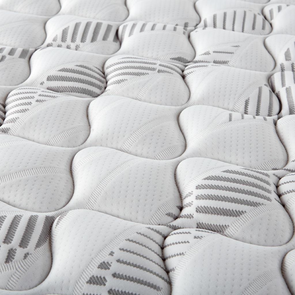 Hayes California King Firm Tight Top Hybrid Mattress White - 350170KW