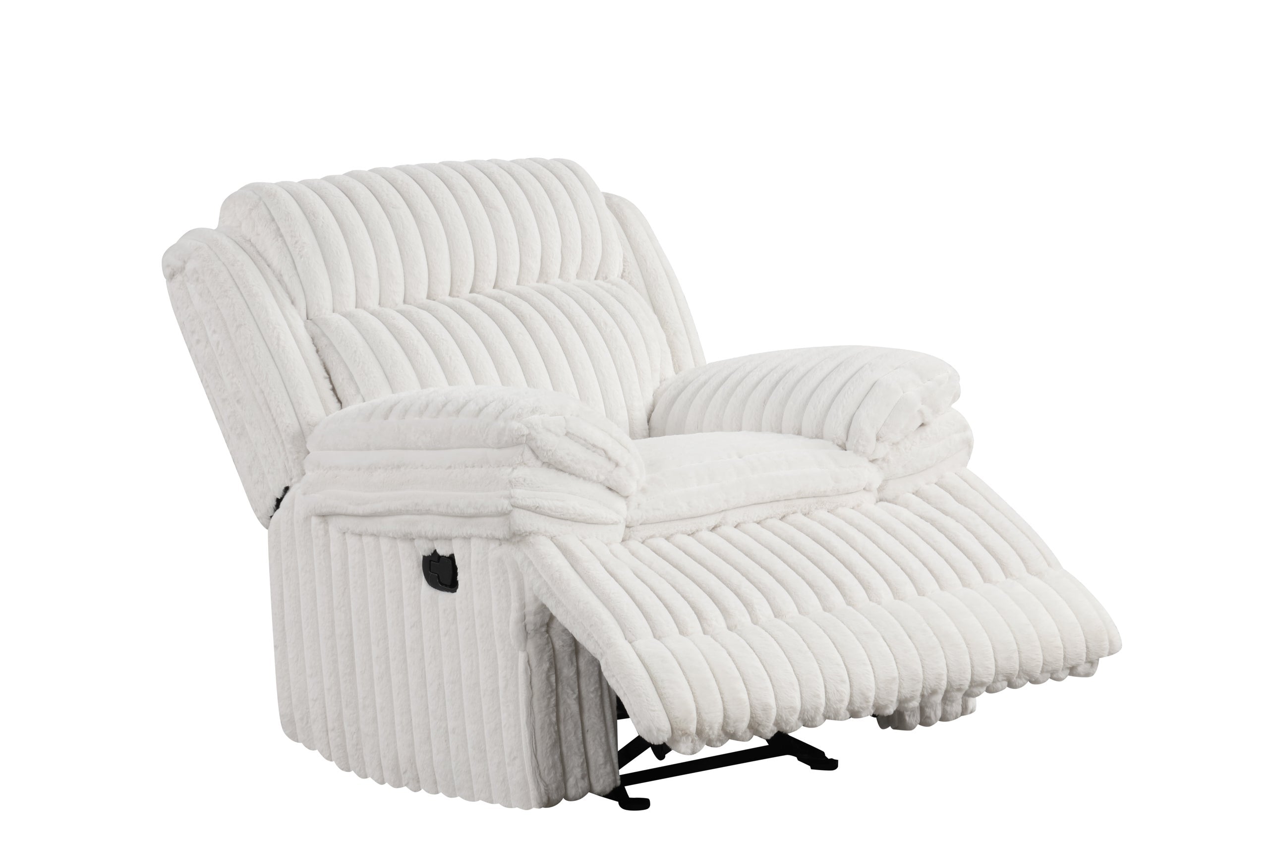 Heaven - White 3pc Reclining Set New Arrival - HEAVEN WHITE
