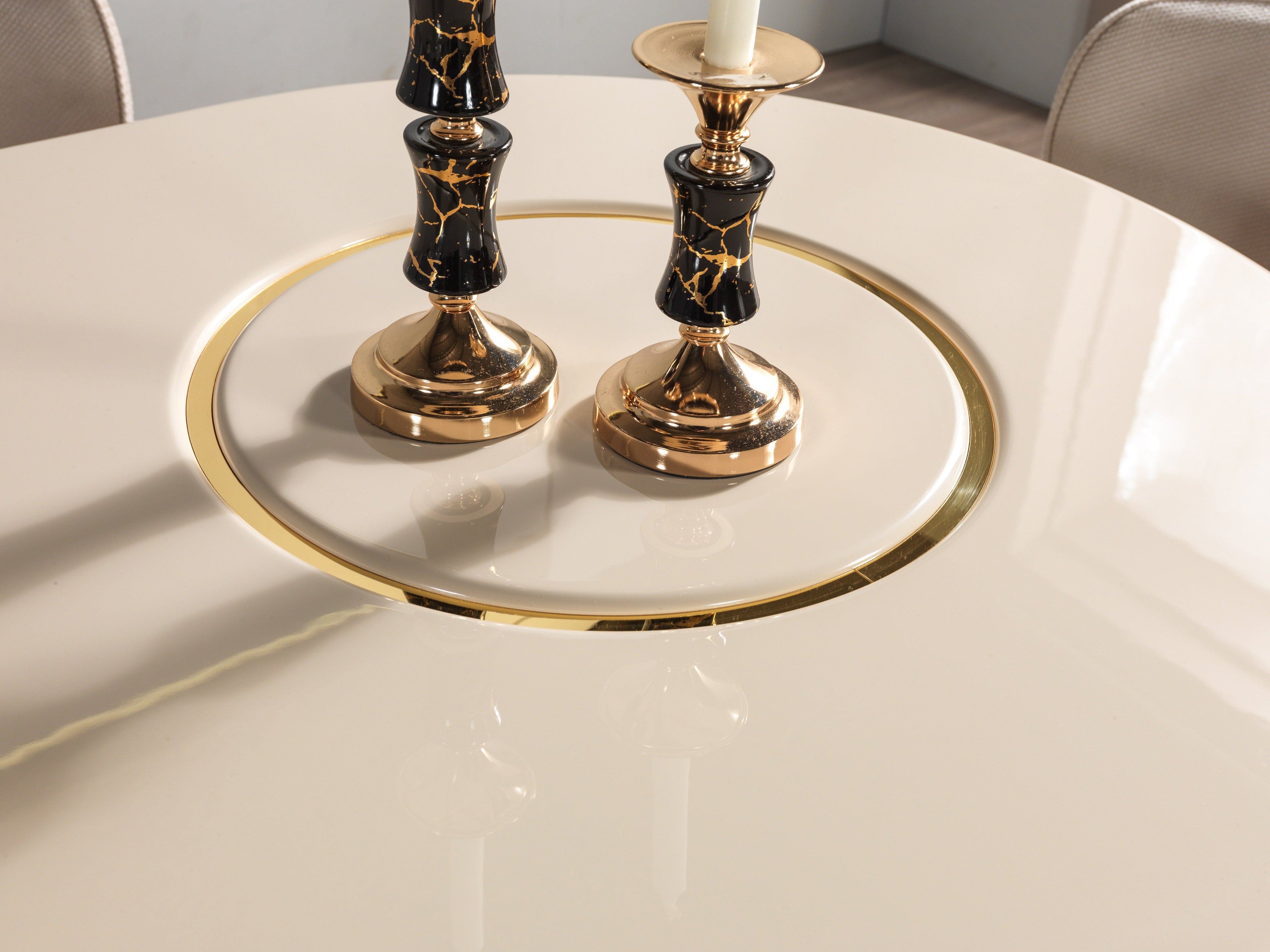Helena Ivory 7-Piece Dining Set - HELENA DS-7PC