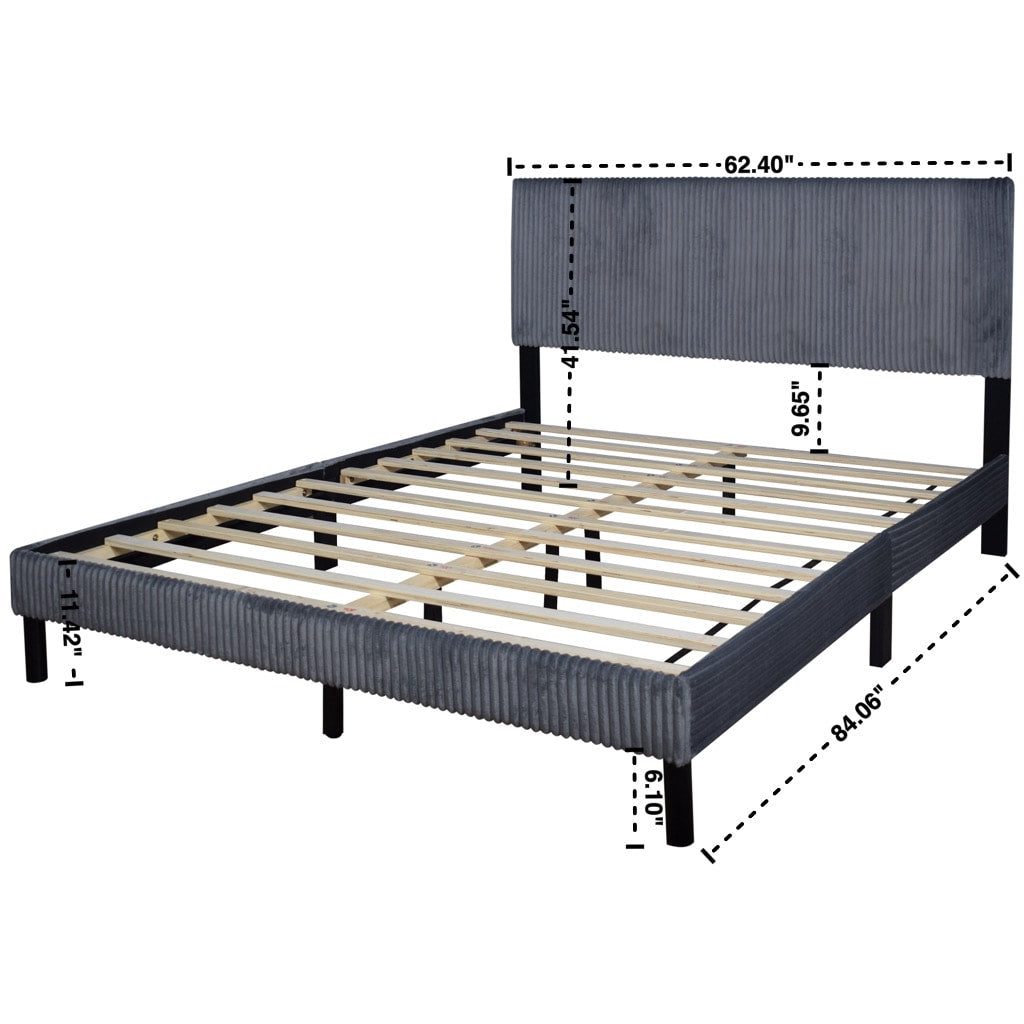 HH150 Platform Bed - Twin, Full, Queen, King *Queen - HH150 PLATFORM BED Queen