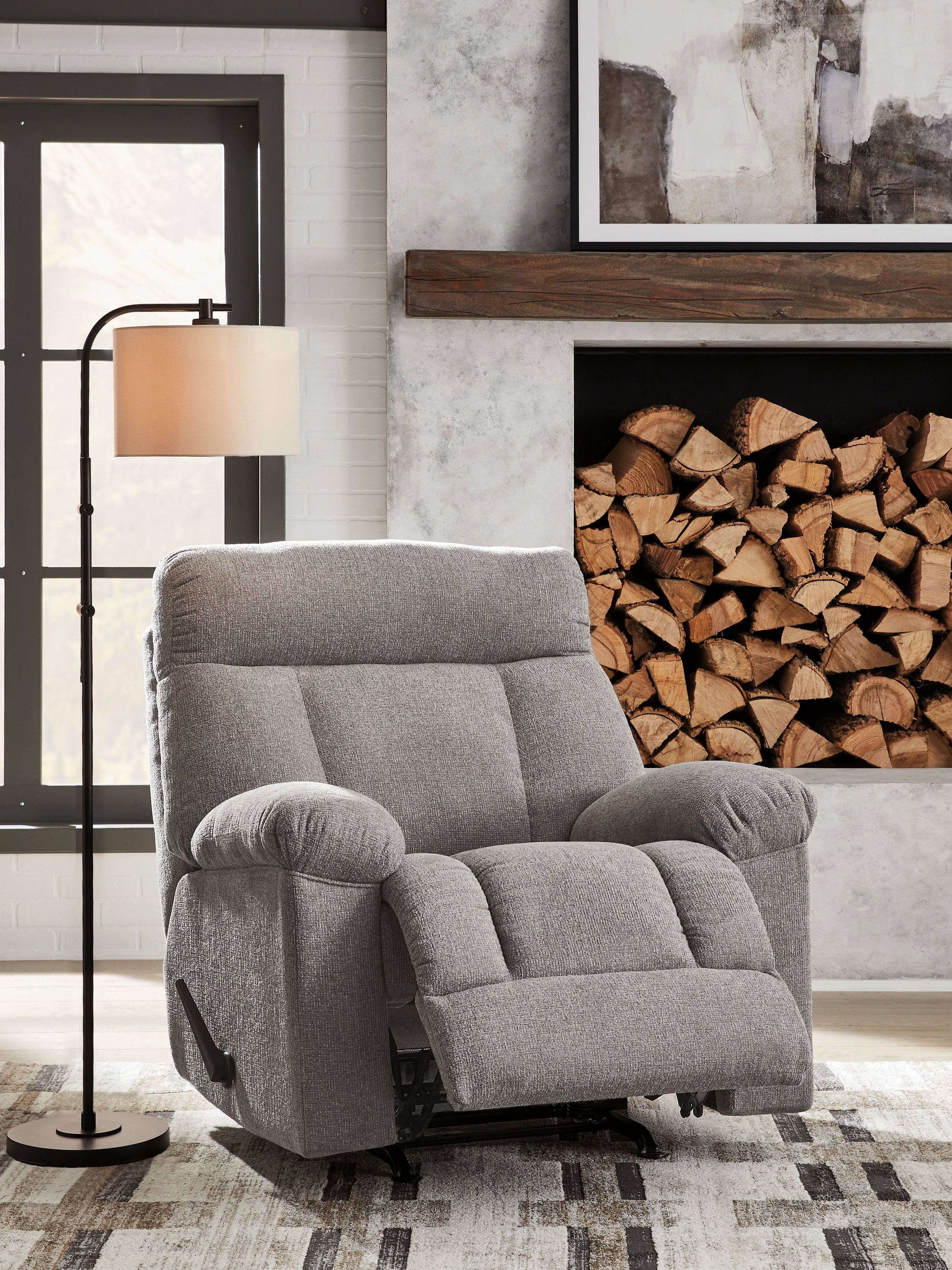 Hoyne Park Smoke Recliner - PC8281625