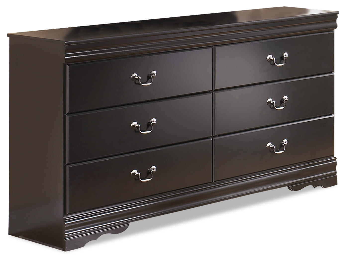 Huey Vineyard Queen Sleigh Bed, Dresser and Chest - B128B52