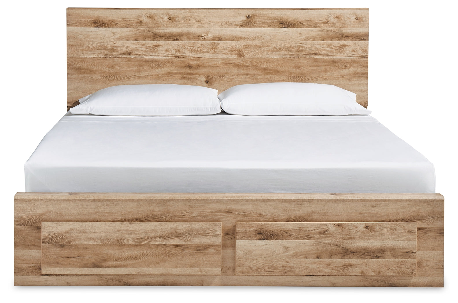 Hyanna Tan Brown Queen Panel Storage Bed and Chest - B1050B51