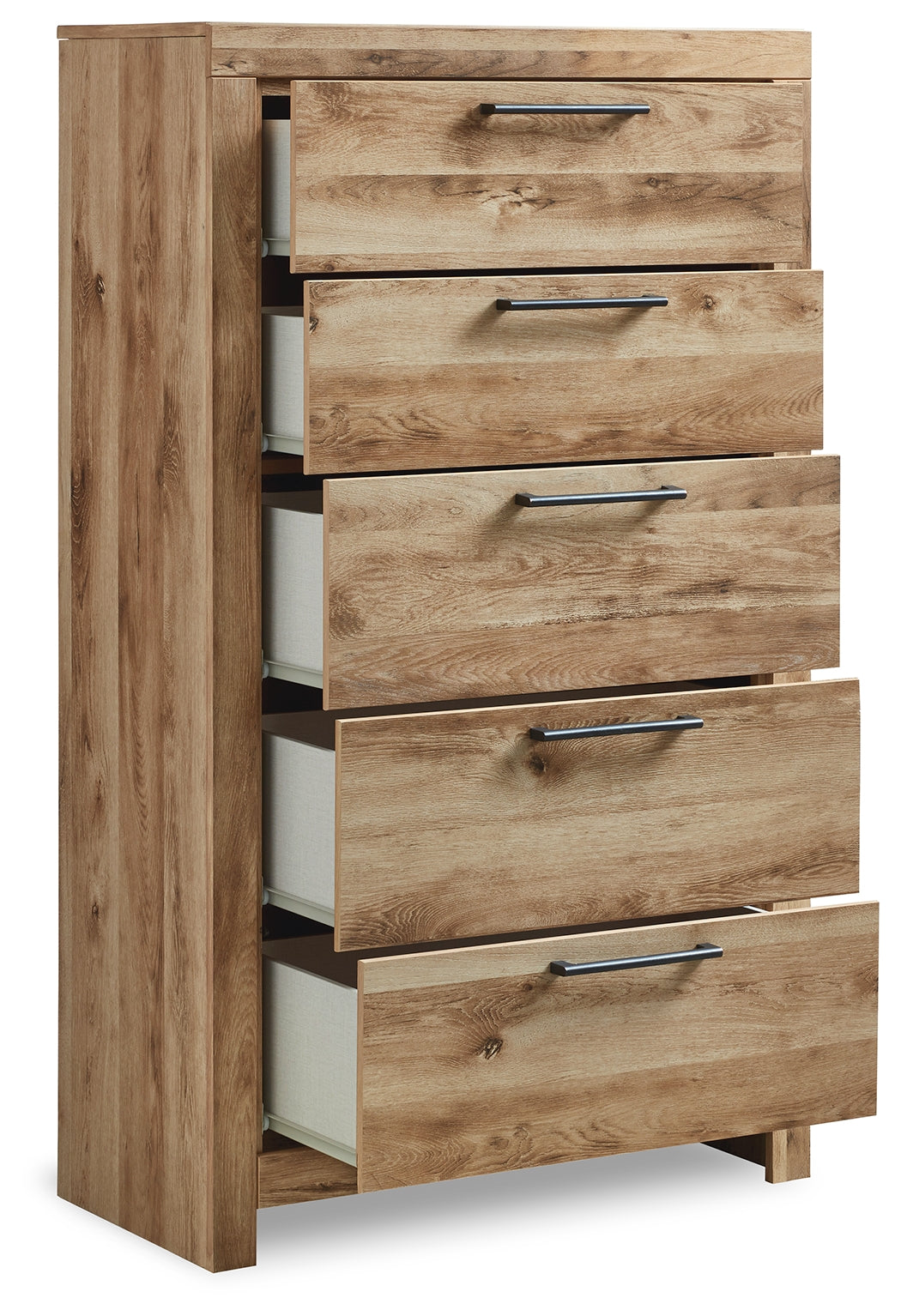 Hyanna Tan Brown Queen Panel Storage Bed and Chest - B1050B51
