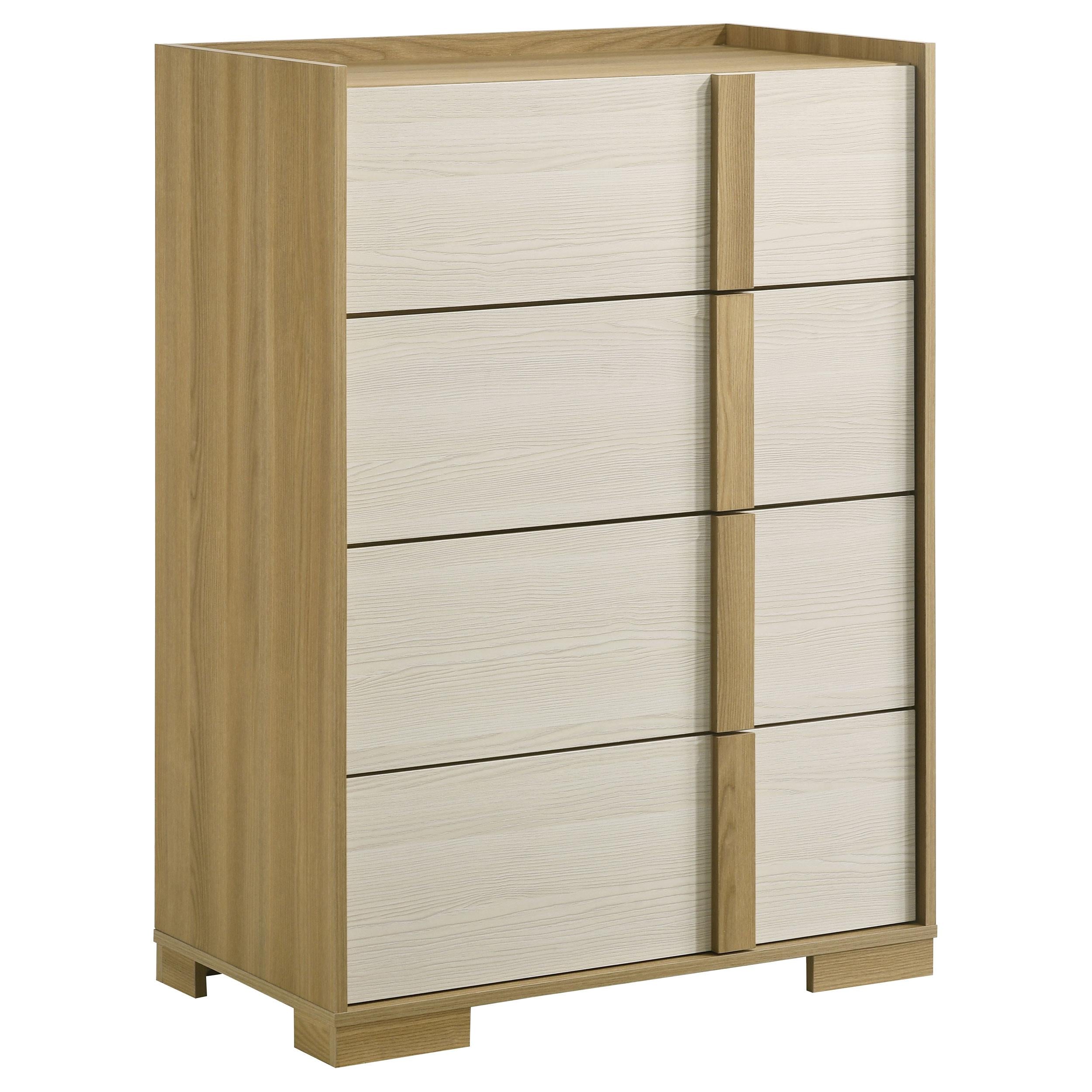 Hyland 5-piece Eastern King Bedroom Set Natural - 215651KE-S5X