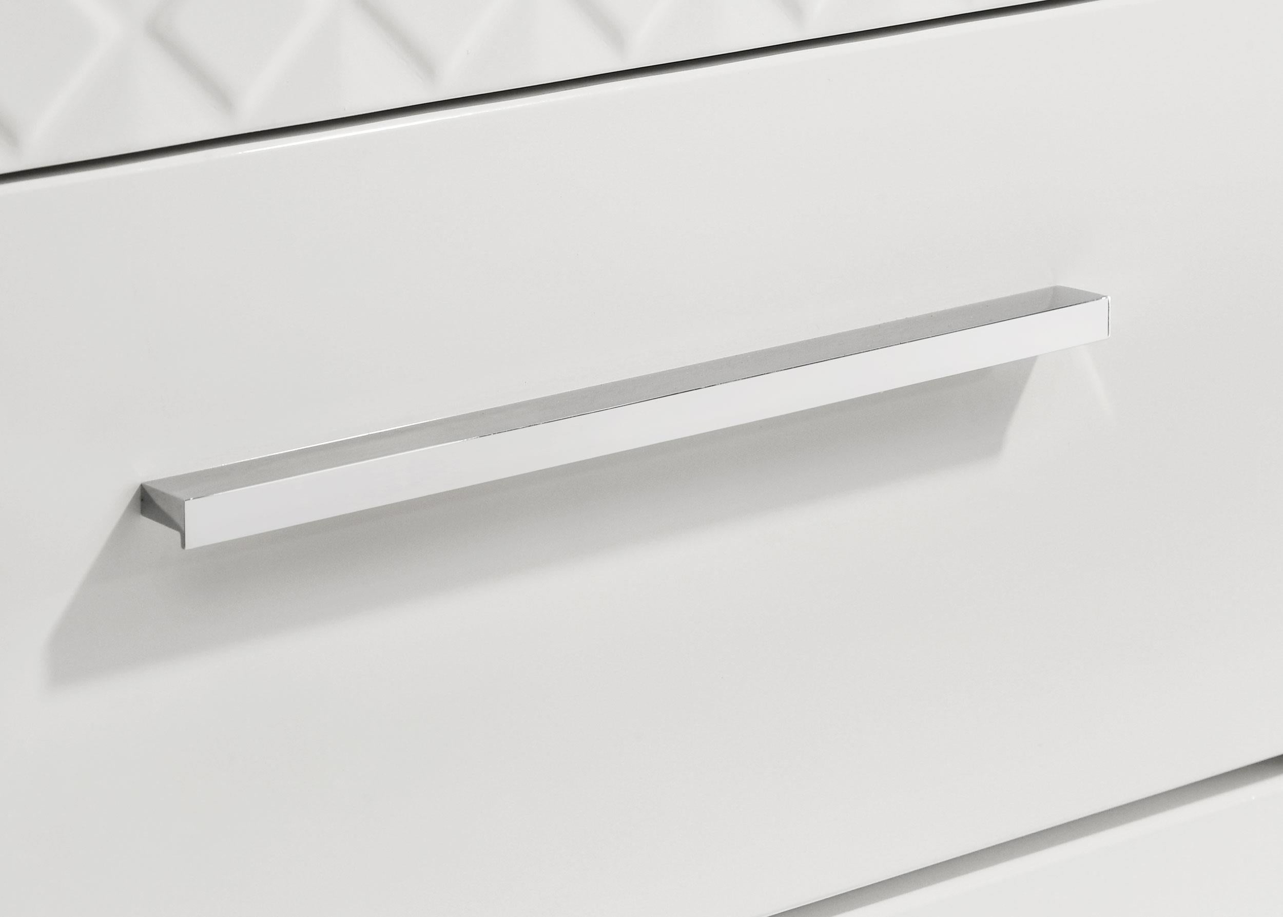 Ives 6-drawer Dresser Cabinet White High Gloss - 224943