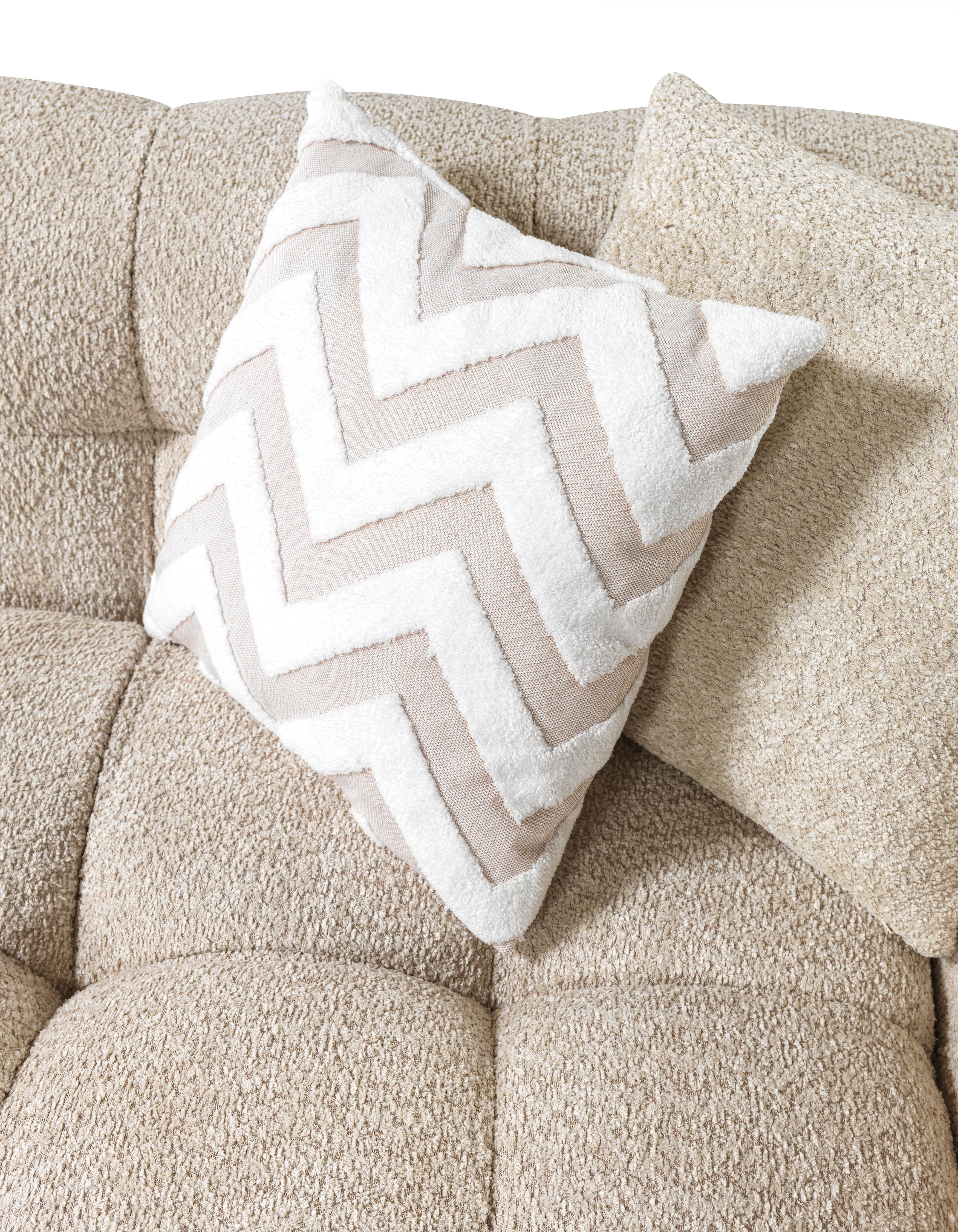Ivy Sand Boucle LAF 110" Sectional - IVYSAND-LSEC
