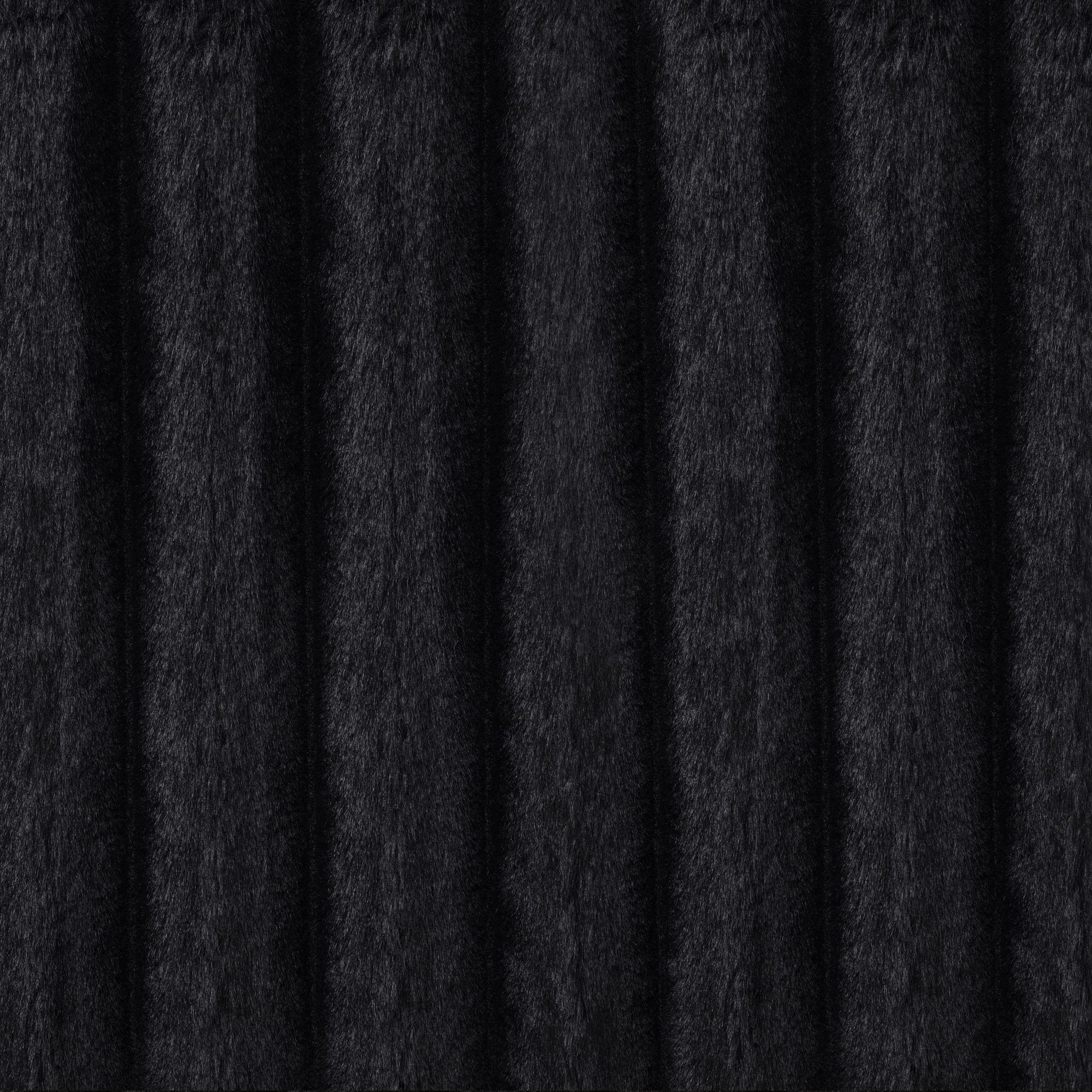 Jacana Corduroy Upholstered Dual Power Chaise Sofa Black - 600537P