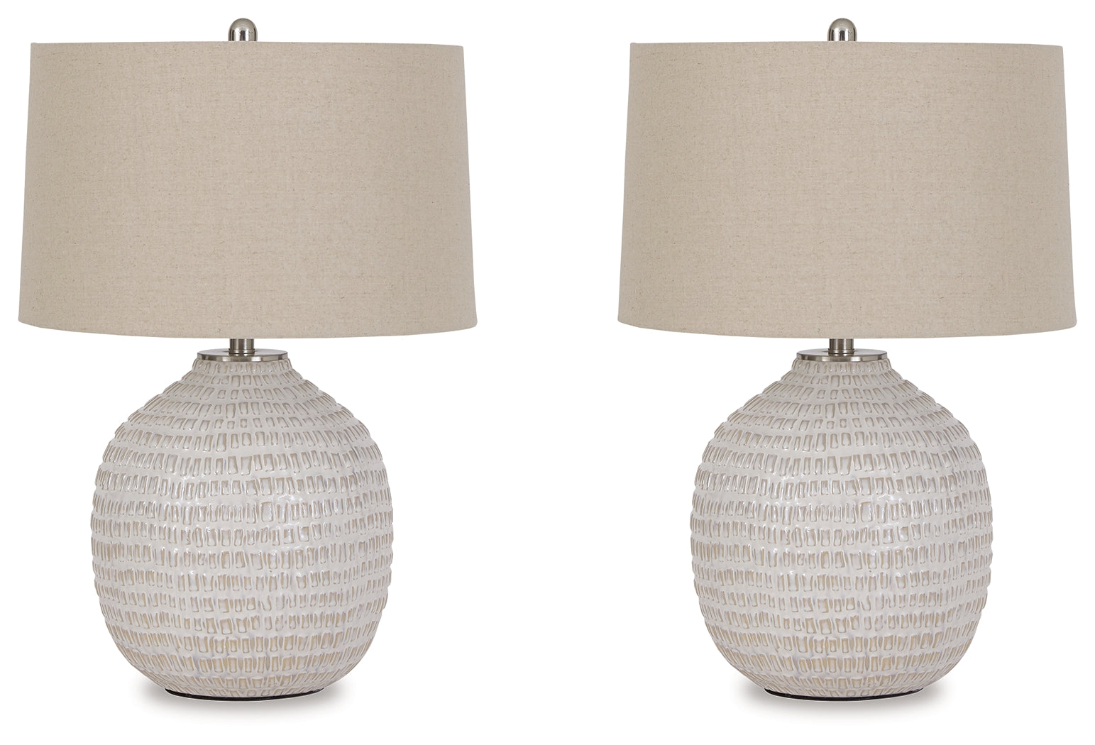 Jamon Beige Table Lamp (Set of 2) - L100764X2