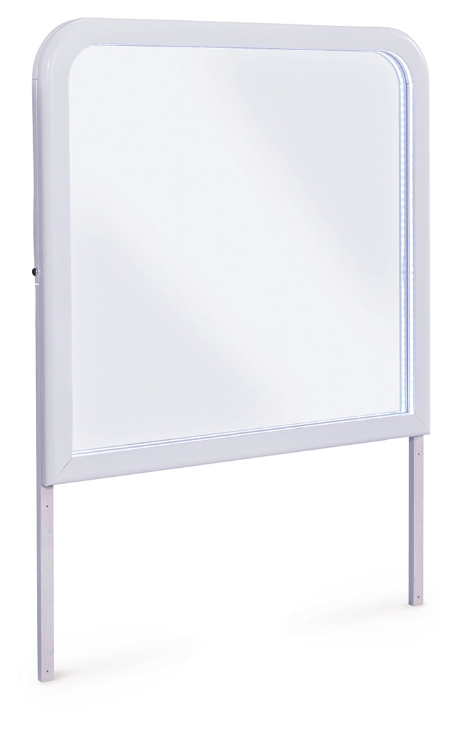 Jarlee White Bedroom Mirror - PCB392-36