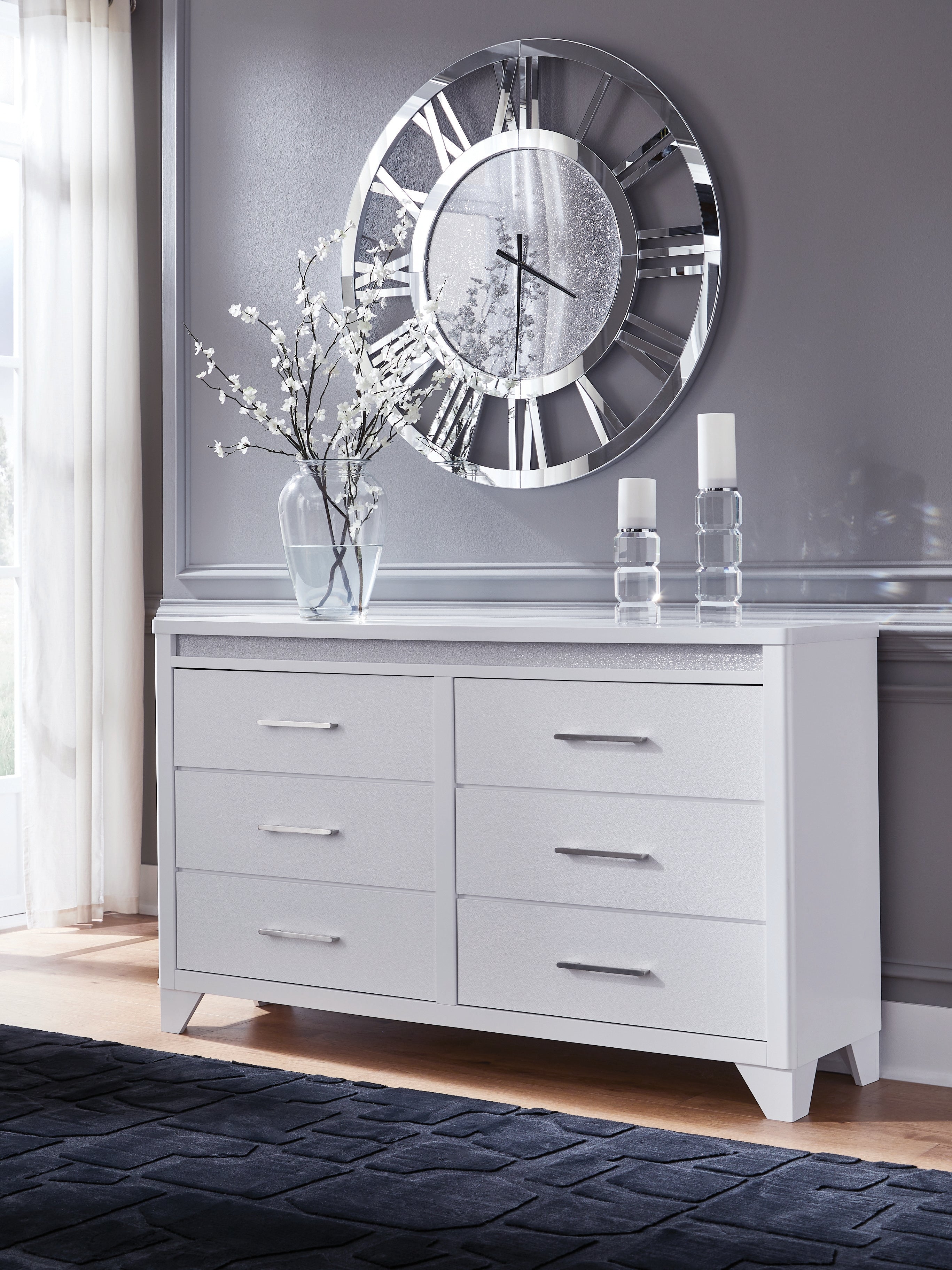 Jarlee White Dresser – Bien Home Furniture