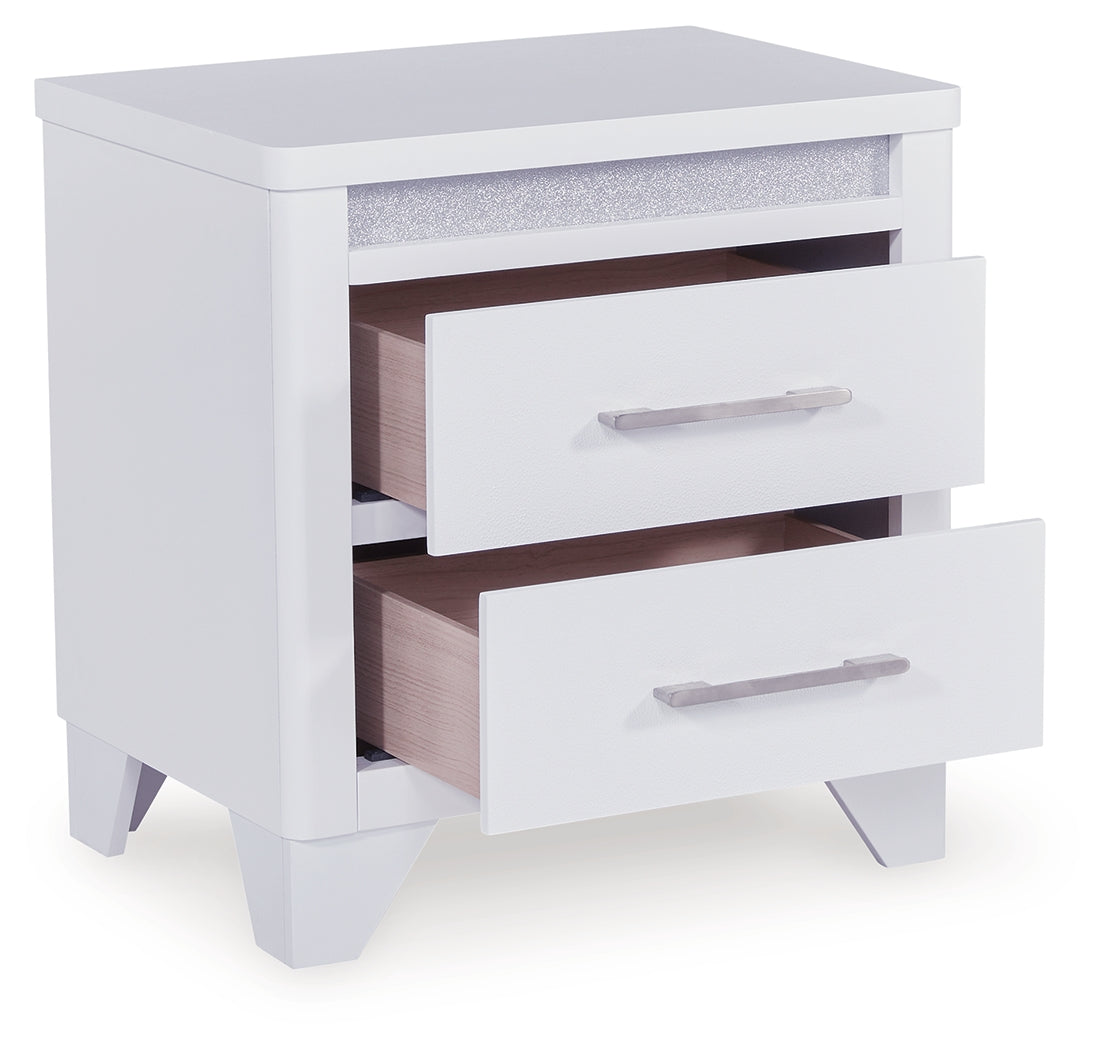 Jarlee White Nightstand - PCB392-92