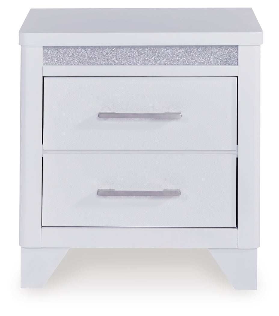 Jarlee White Nightstand - PCB392-92