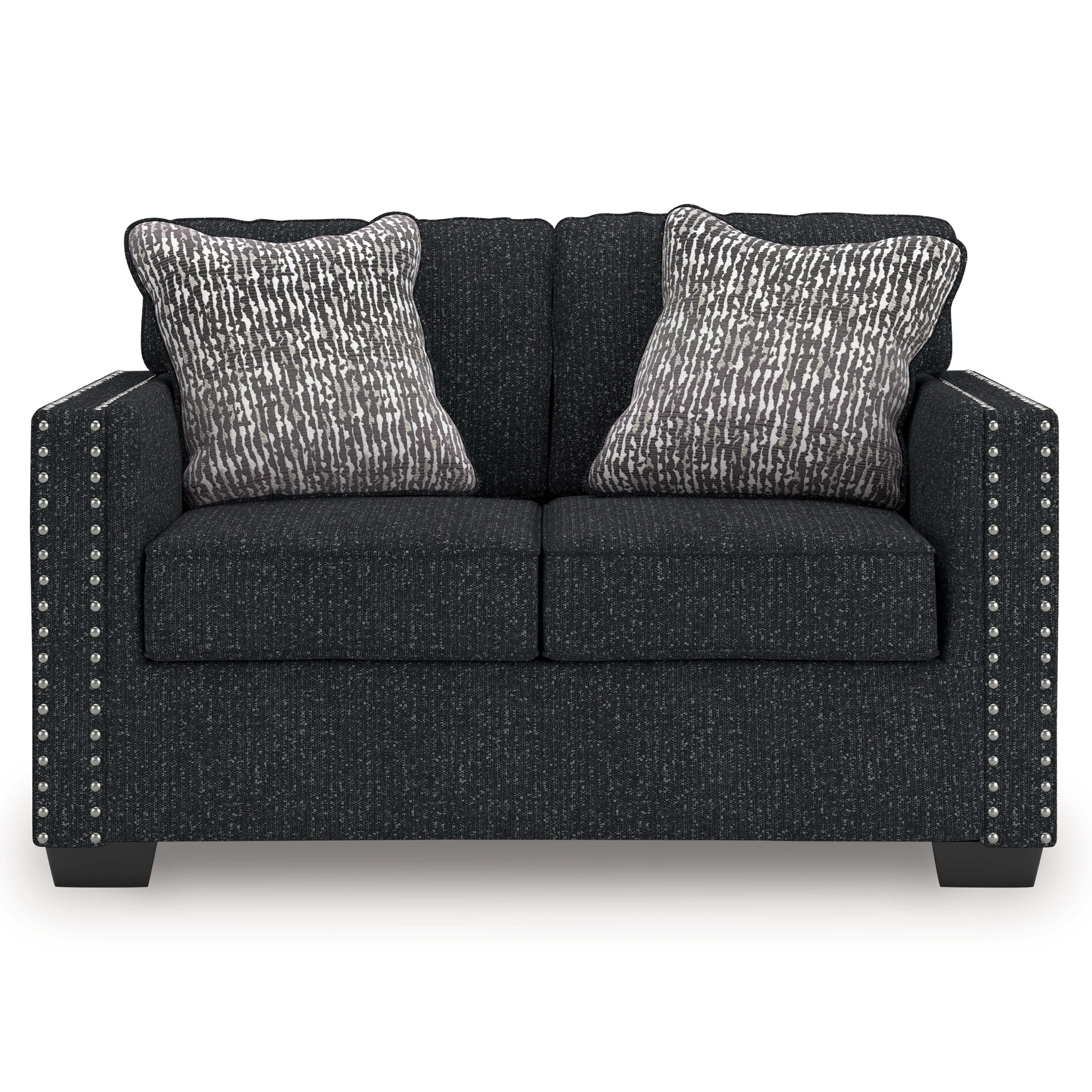 Jasmine Peaks Coal Loveseat - 2890435