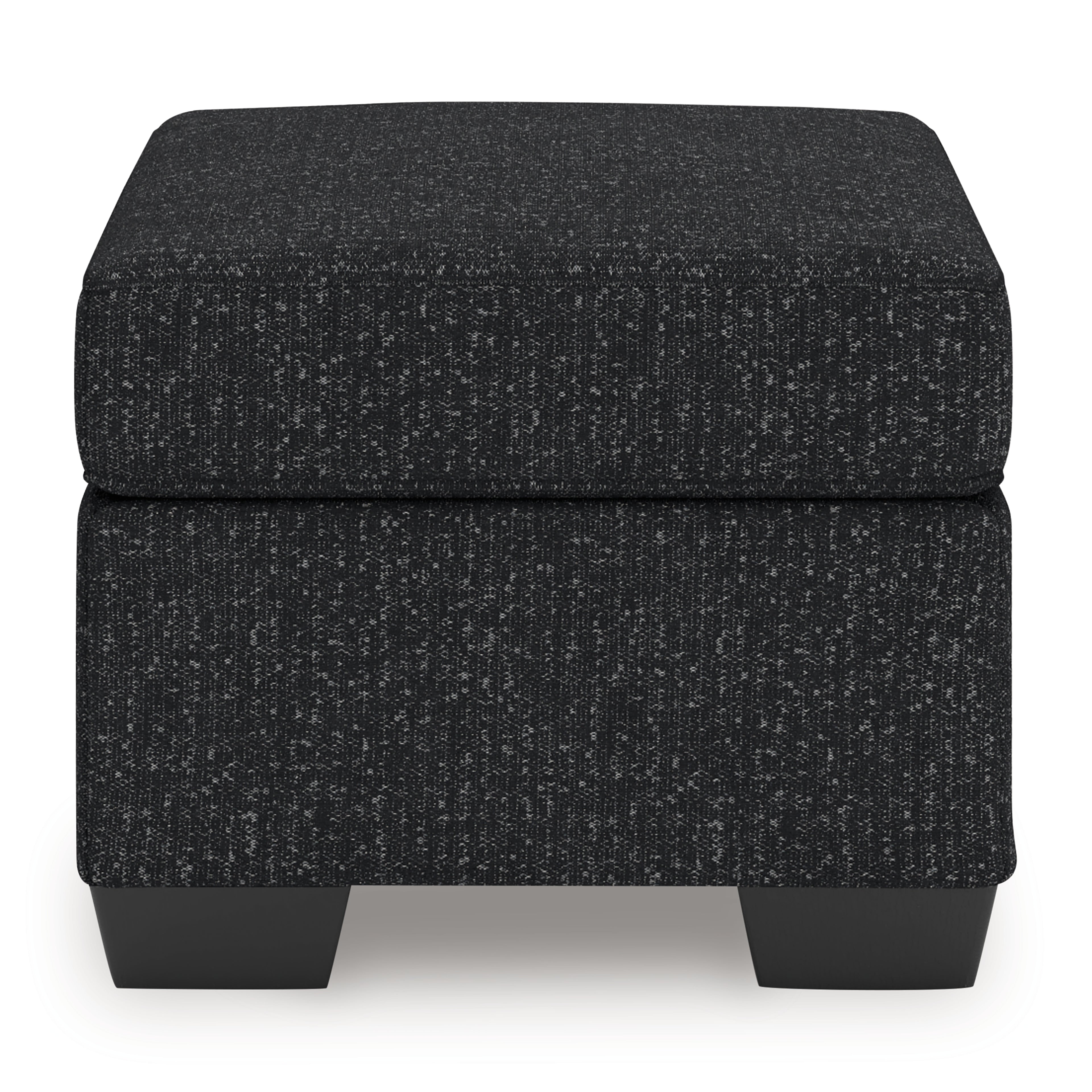 Jasmine Peaks Coal Ottoman - 2890414