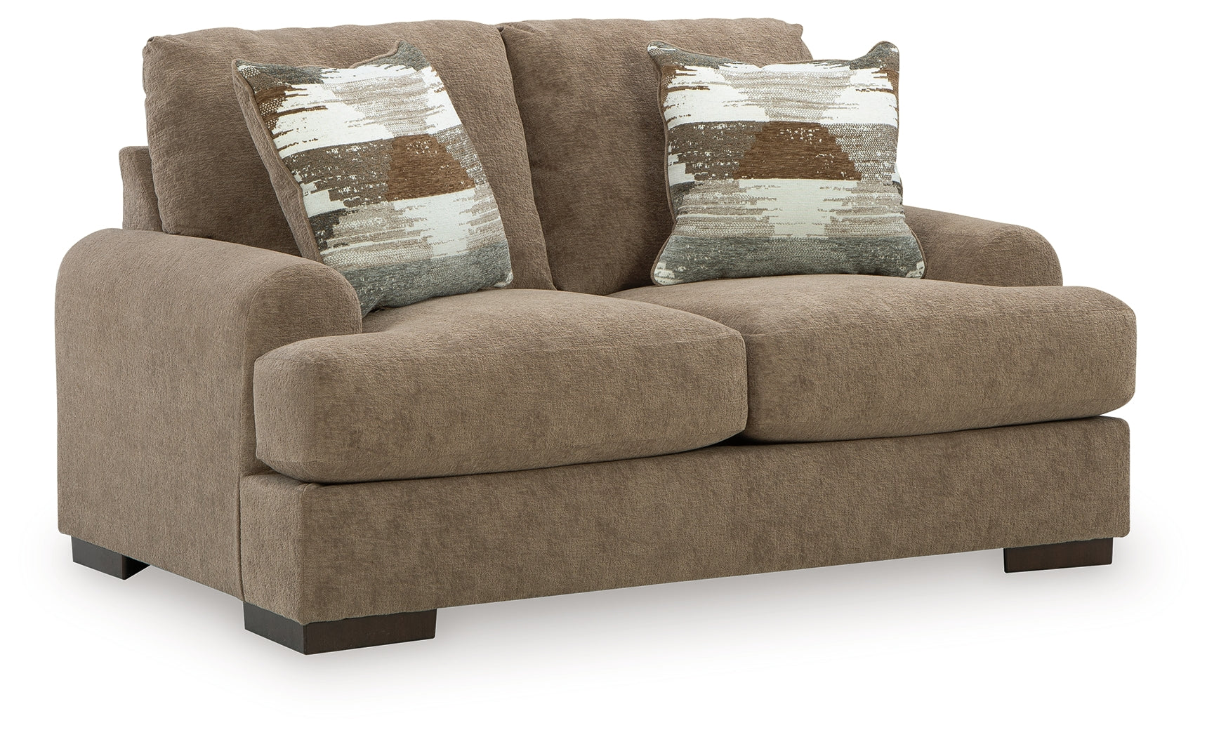 Jayne Park Pecan Loveseat - PC8150535