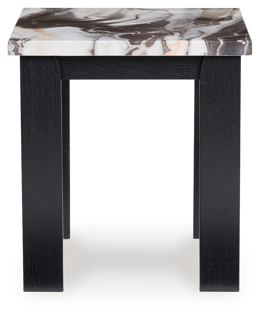 Jazmore Dark Brown Table (Set of 3) - T255-13