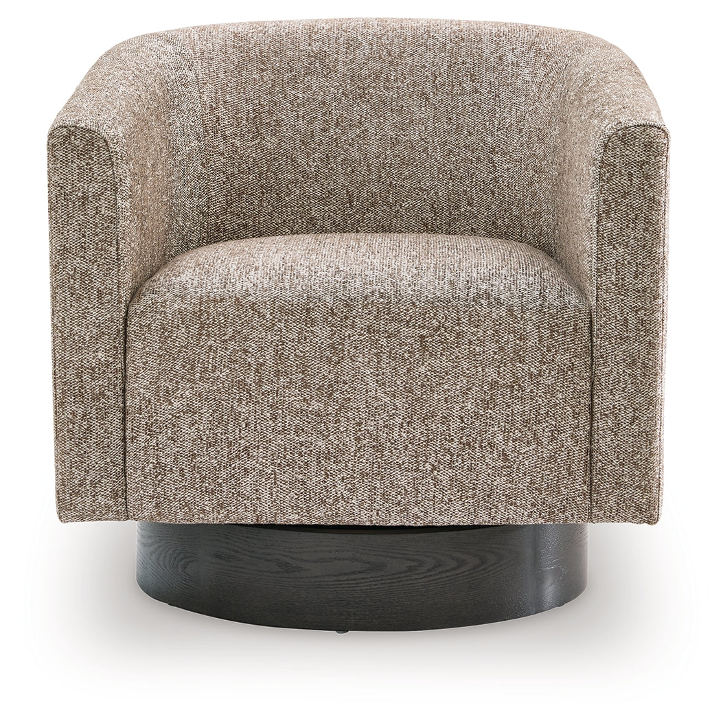 Jorryn Brown Swivel Accent Chair - A3000798