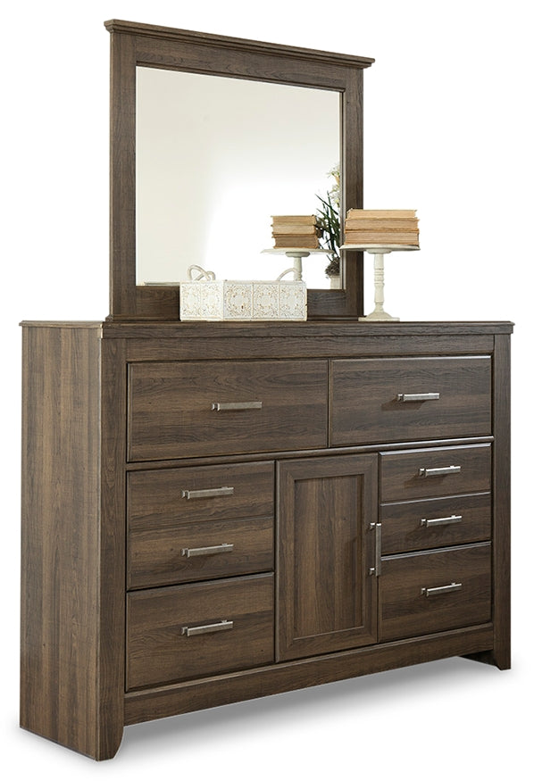 Juararo California King Poster Bed, Dresser and 2 Nightstands - B251B47