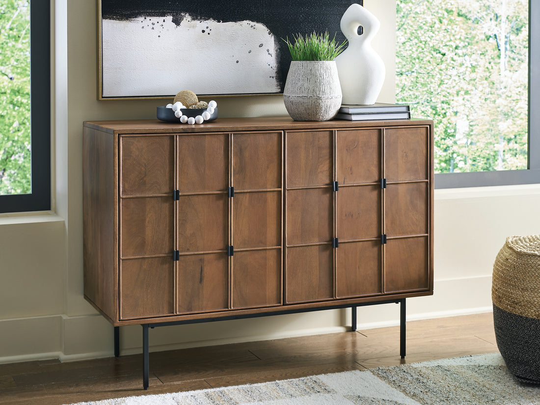 Juddins Brown Accent Cabinet - A4000692