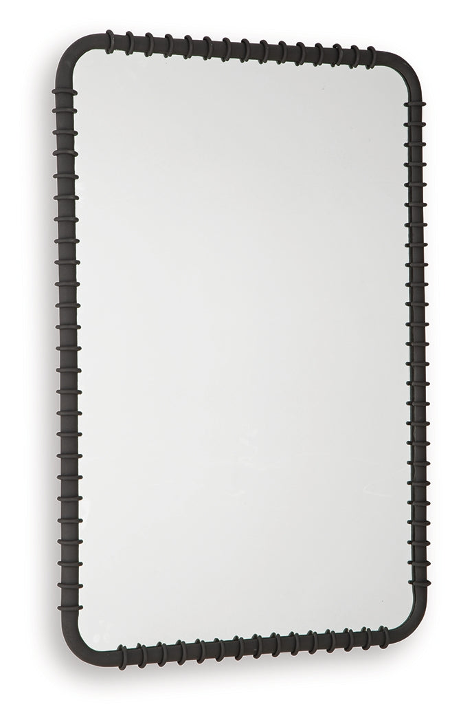Judlow Black Accent Mirror - A8010419