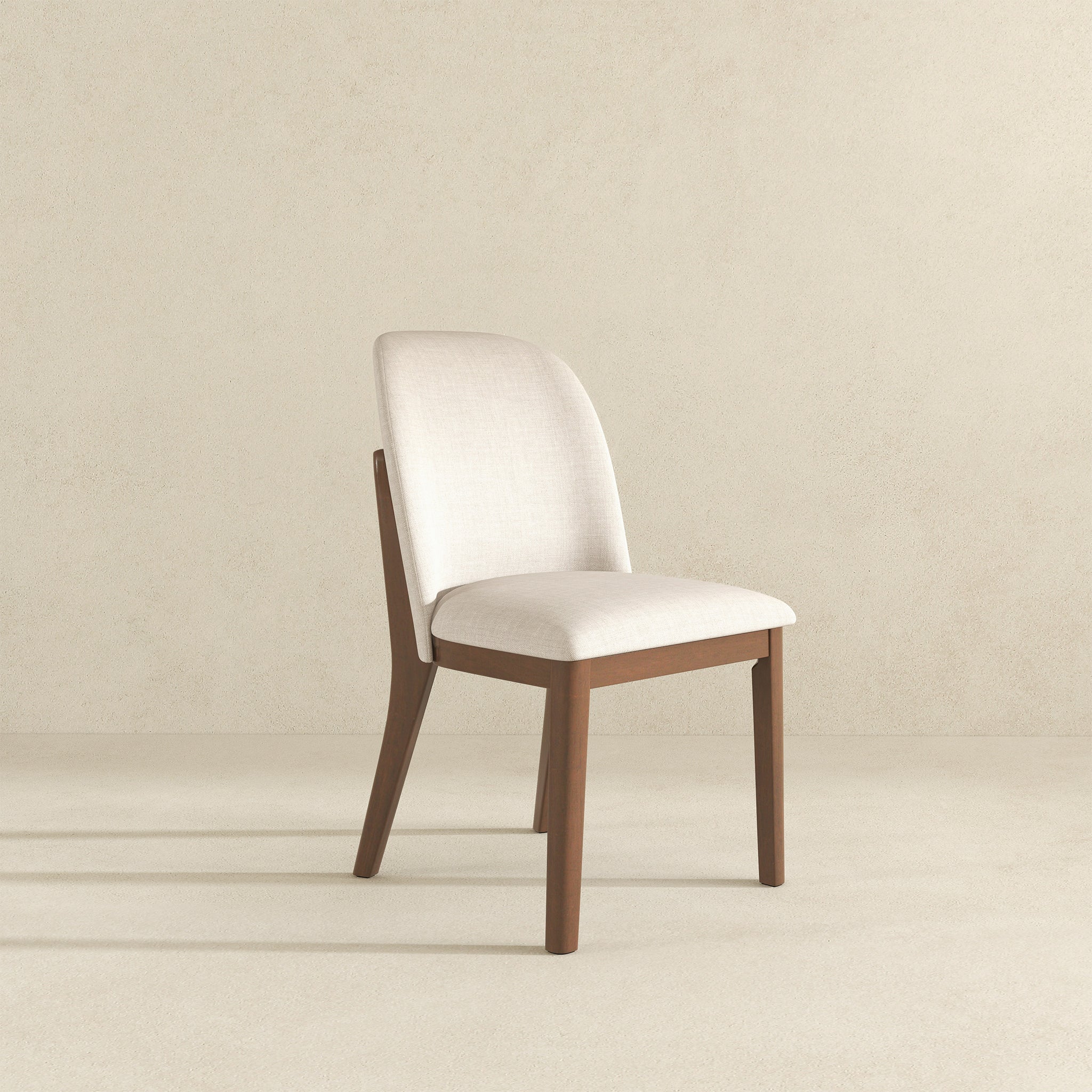 Kaitlyn Beige Linen Dining Chair (Set Of 2) - DCH00400501