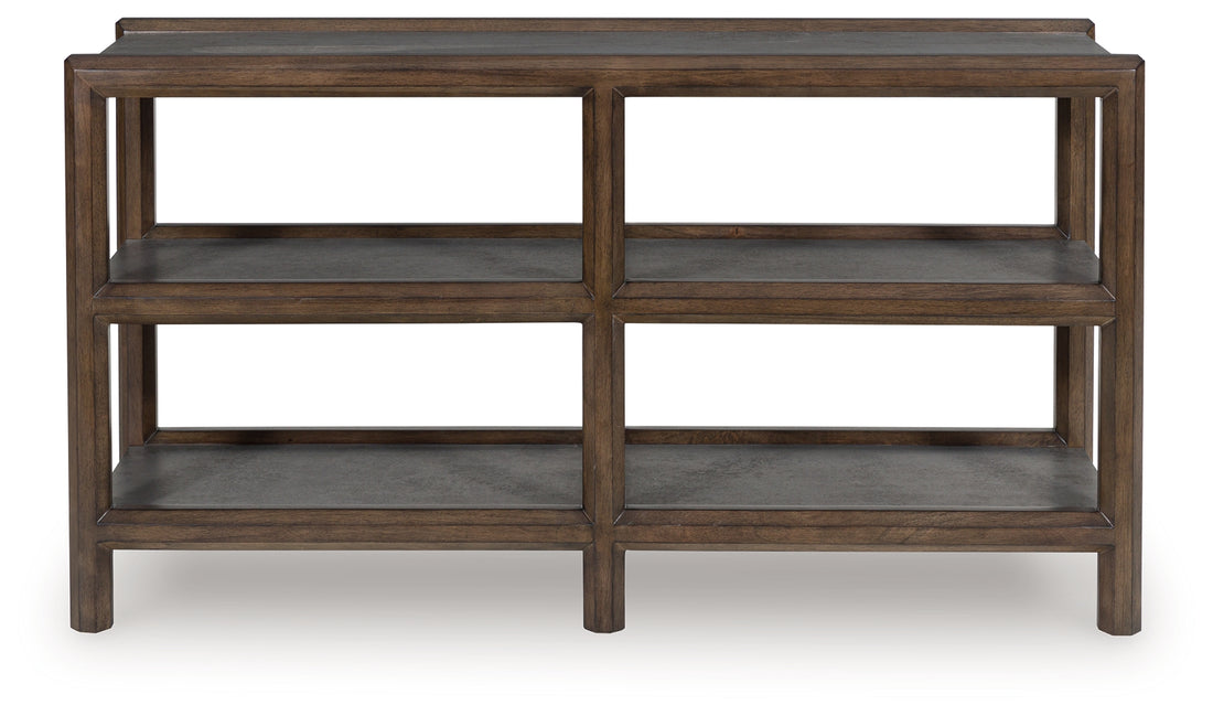 Kallenny Brown/Gray Sofa Table - T669-4
