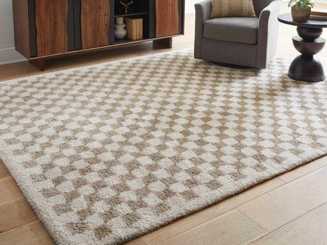 Karamen Taupe/Ivory Large Rug - R407341