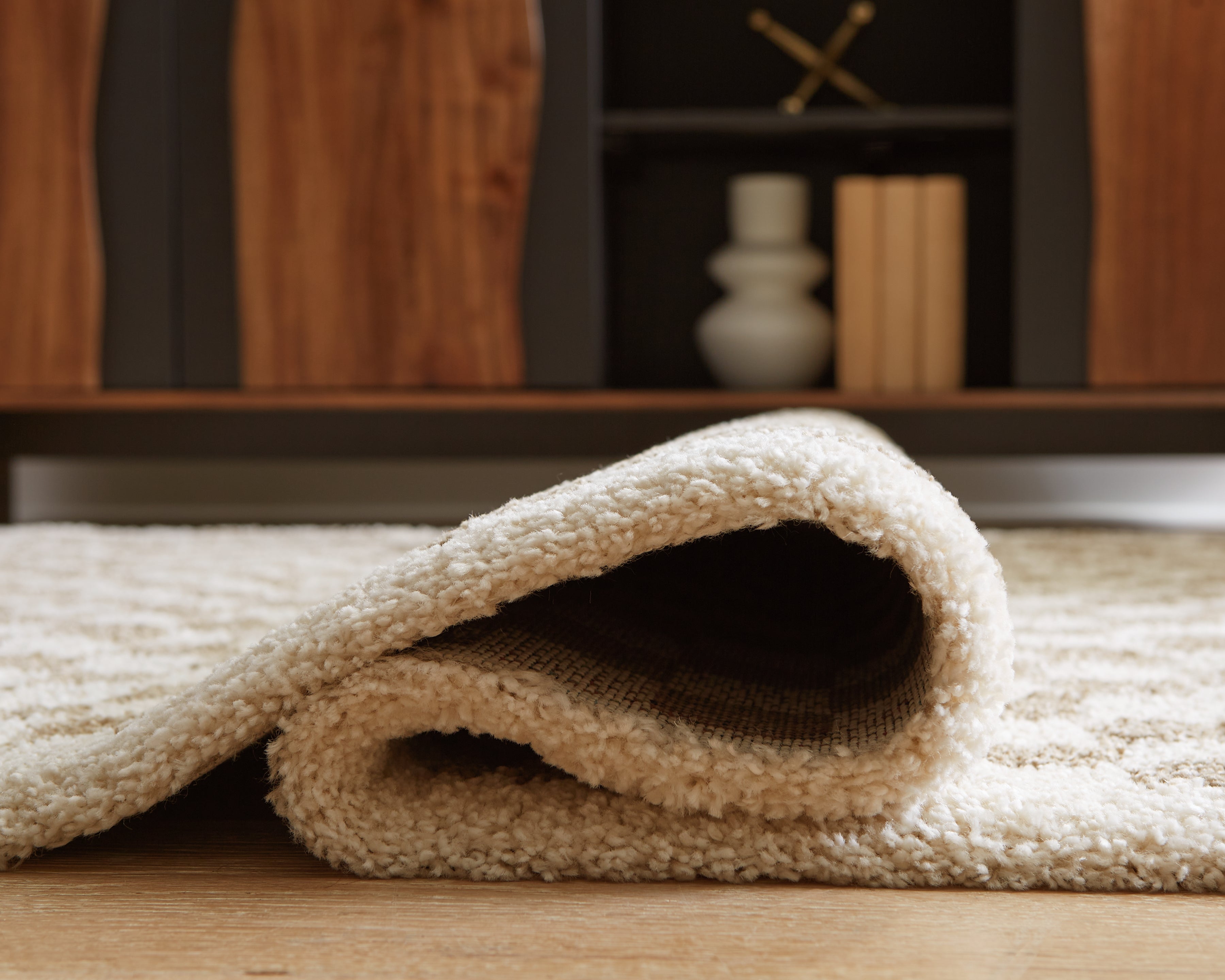 Karamen Taupe/Ivory Large Rug - R407341