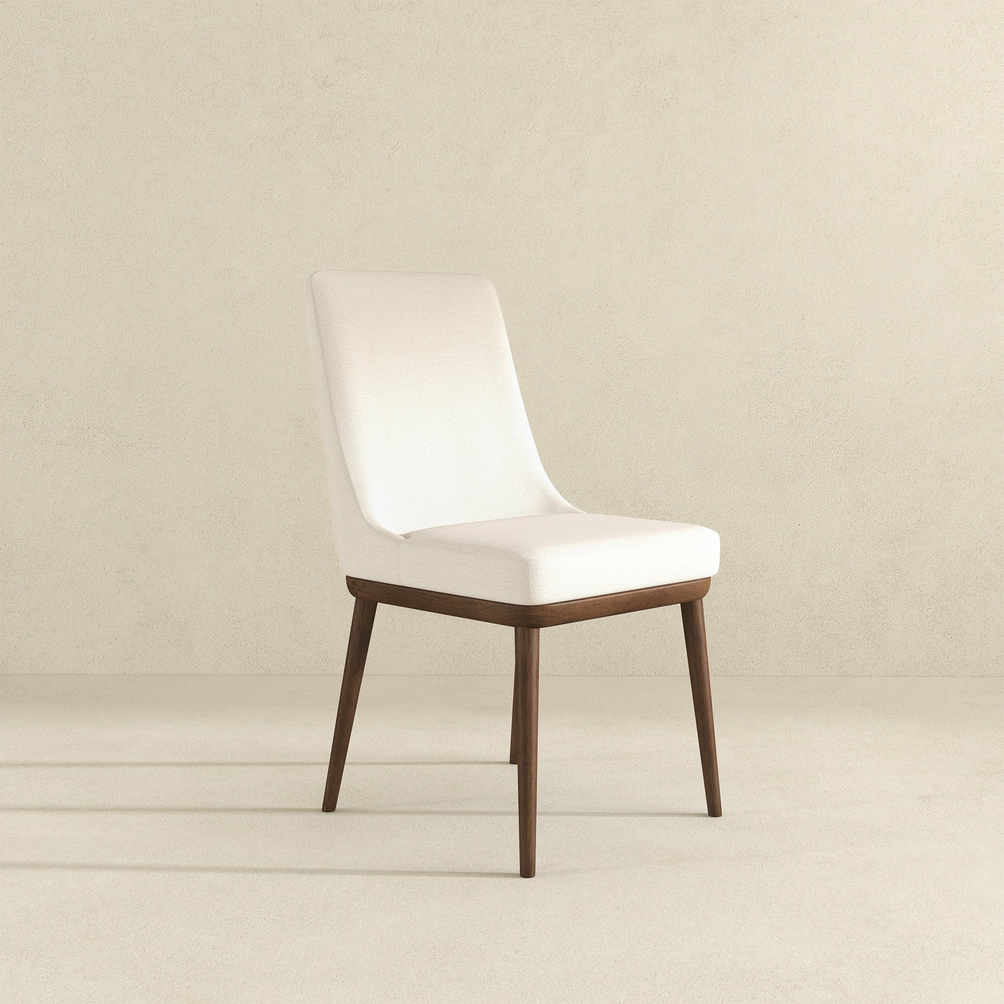 Kate Beige Fabric Dining Chair (Set Of 2) - DCH00400701