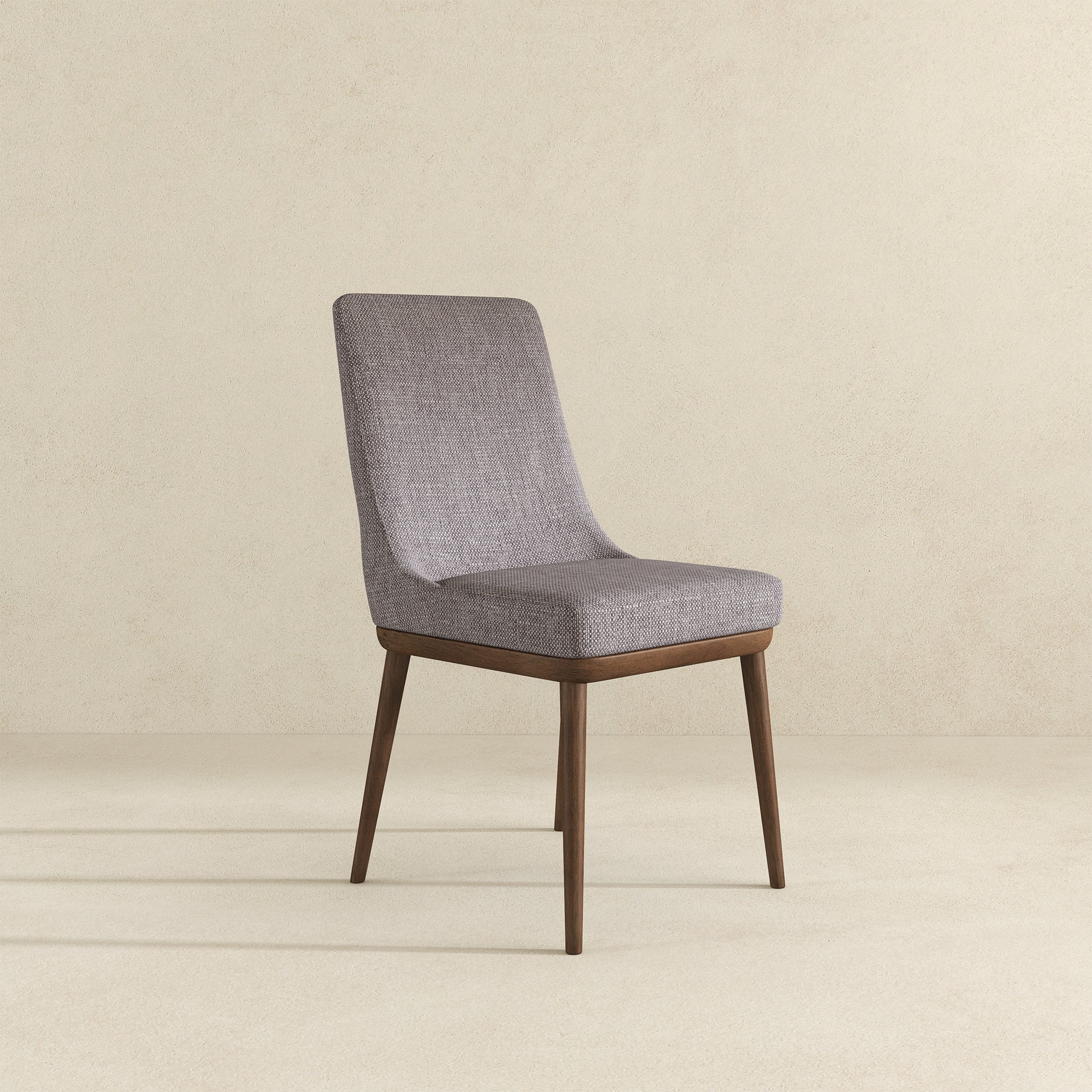 Kate Grey Fabric Dining Chair (Set Of 2) - DCH00400704