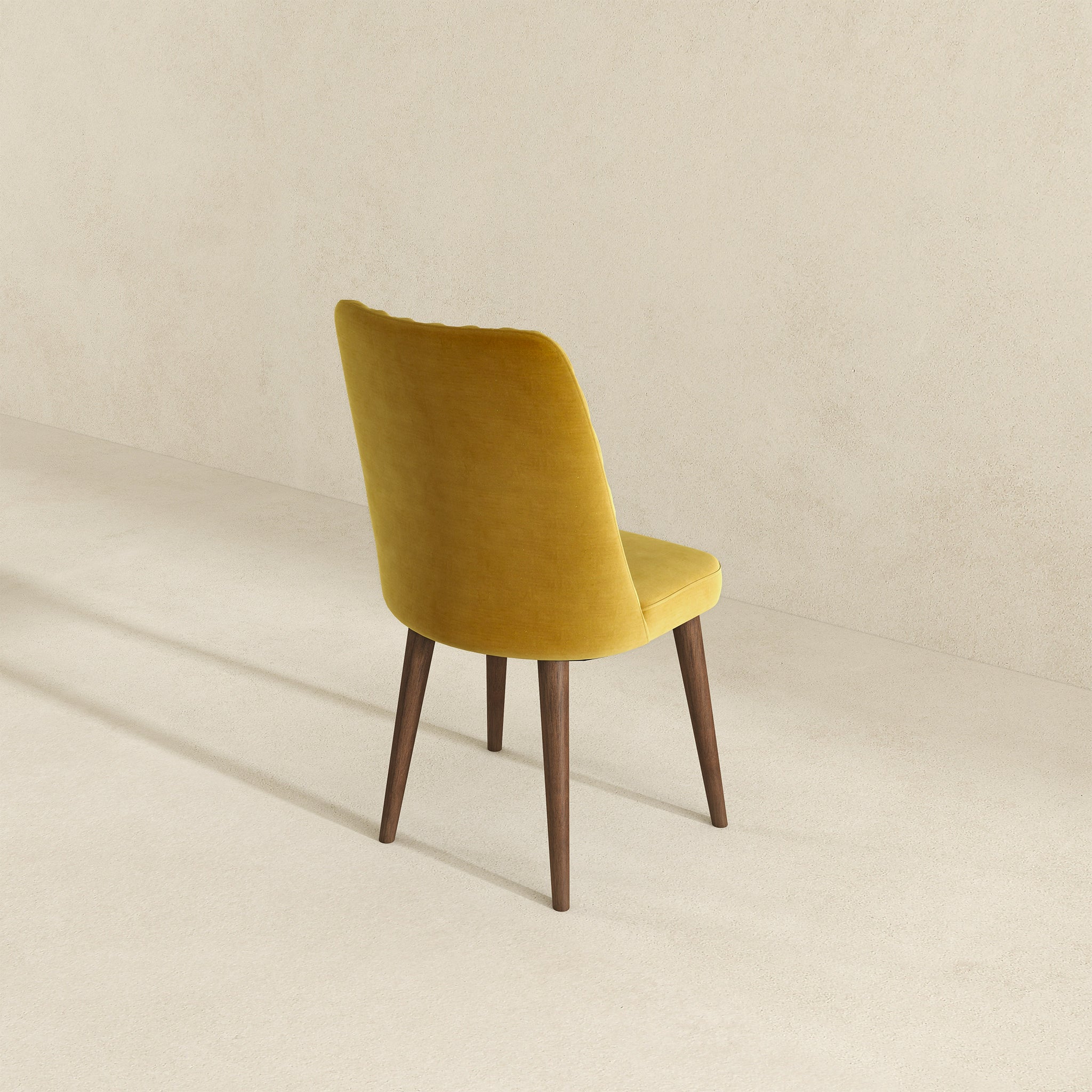 Katie Gold Velvet Dining Chair (Set Of 2) - DCH01701003