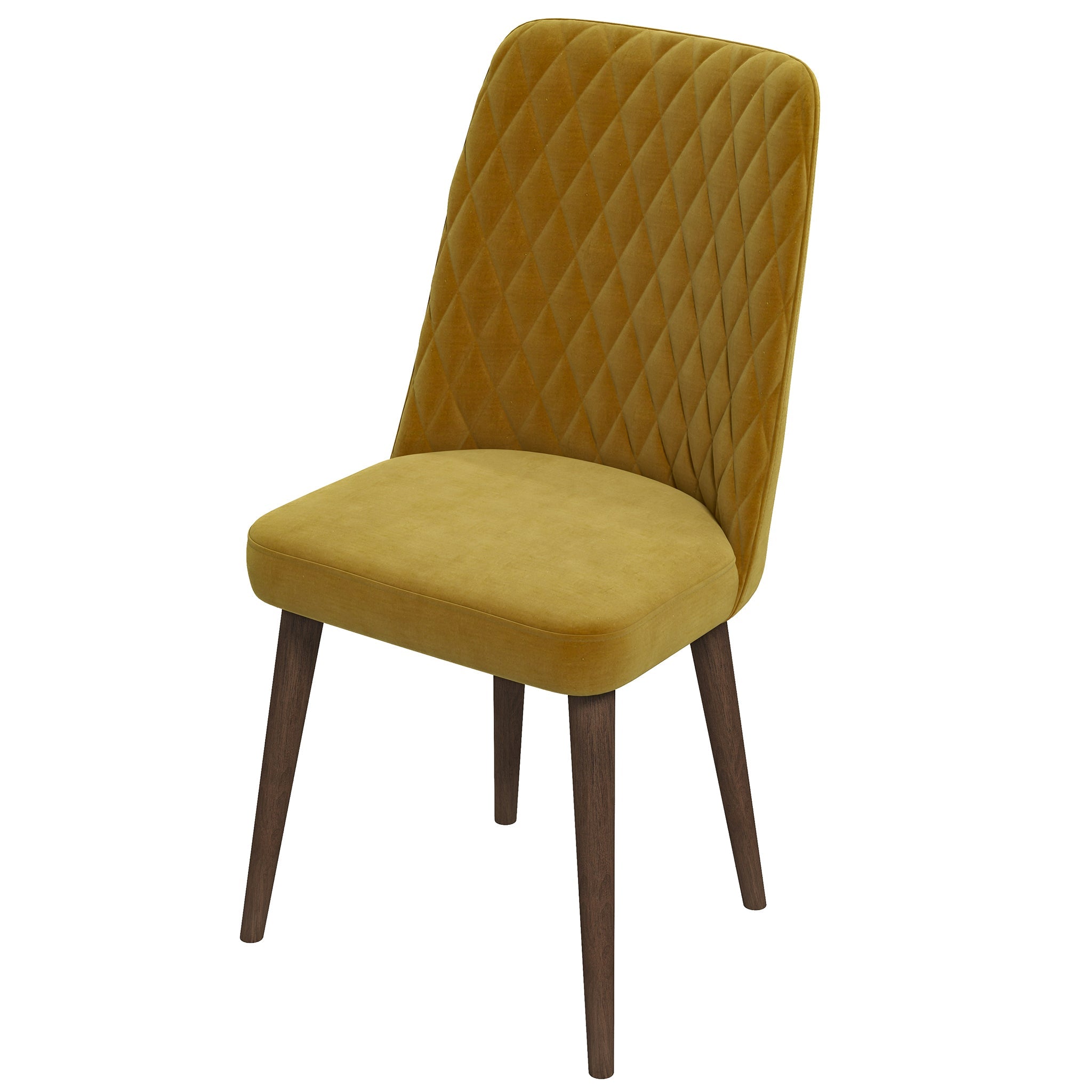 Katie Gold Velvet Dining Chair (Set Of 2) - DCH01701003