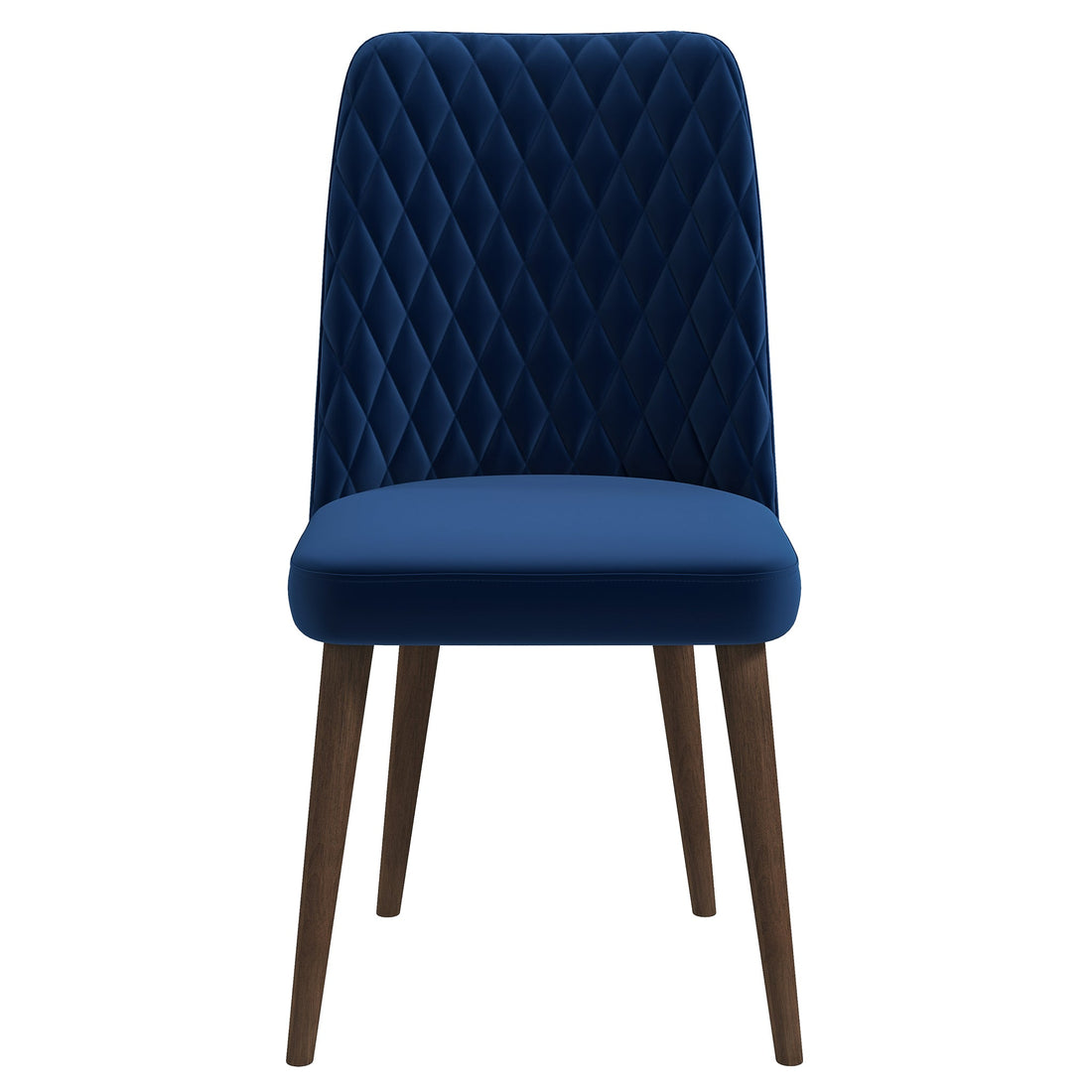 Katie Navy Blue Velvet Dining Chair (Set Of 2) - DCH01701004