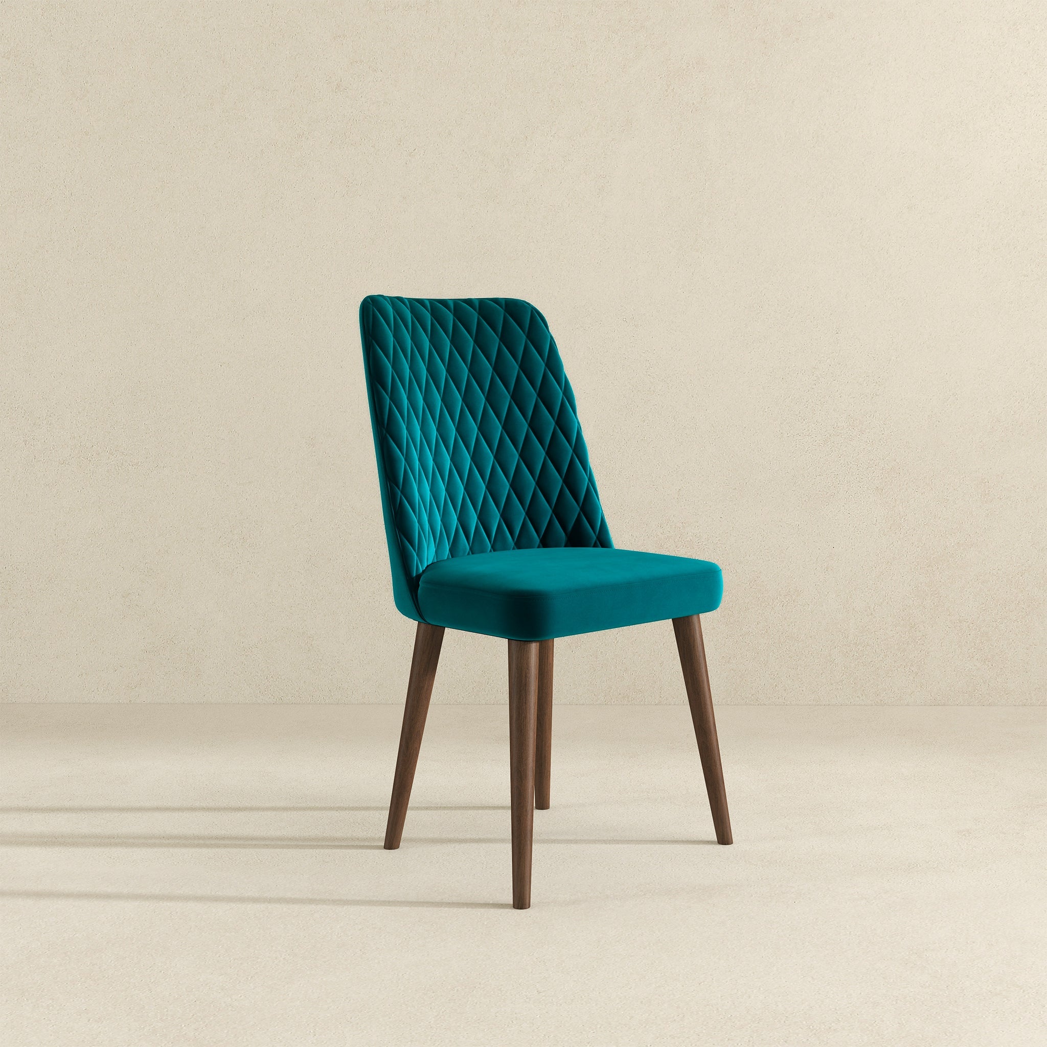 Katie Teal Velvet Dining Chair (Set Of 2) - DCH01701005