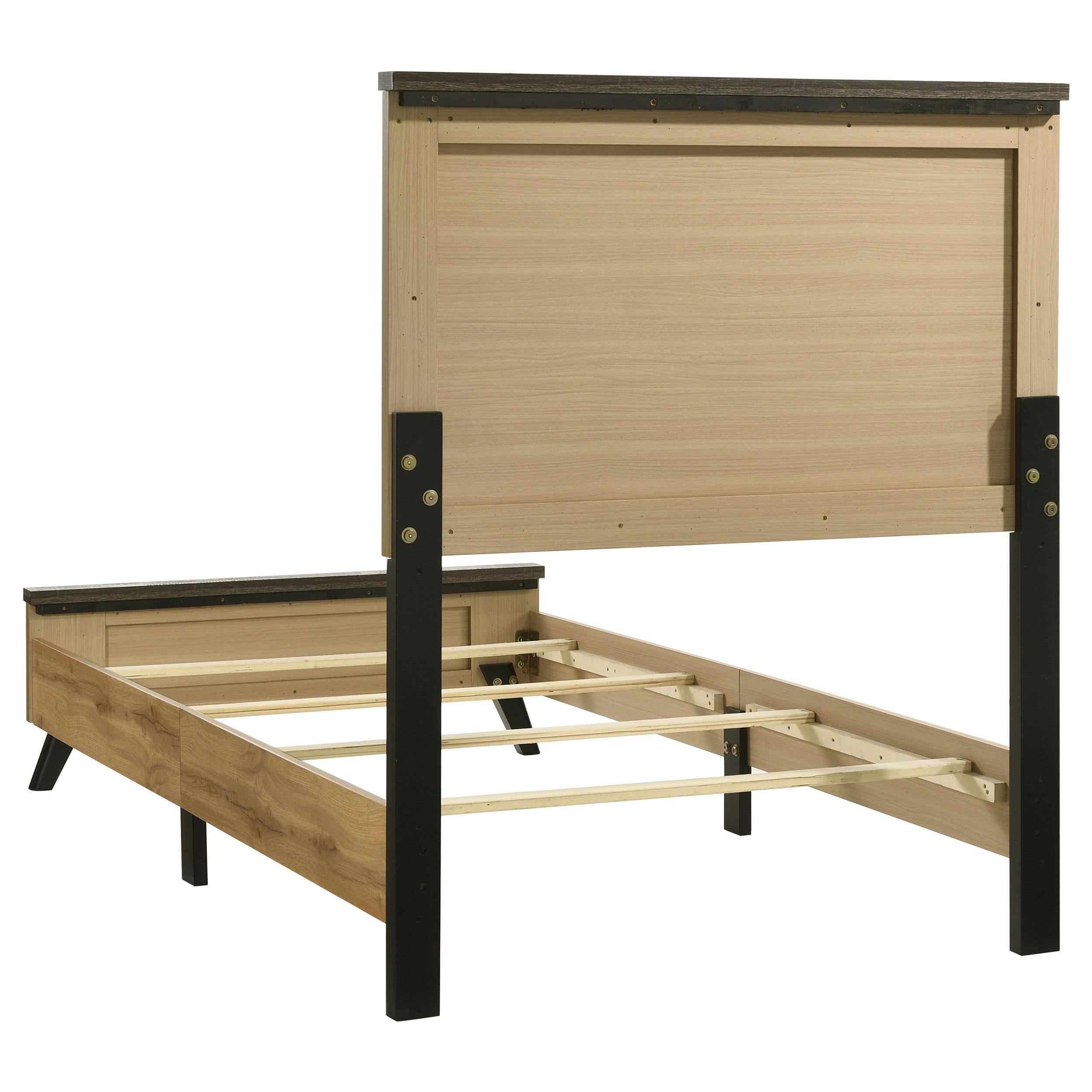 Kaywood 51-inch Twin Panel Bed Natural Pine - 225001T