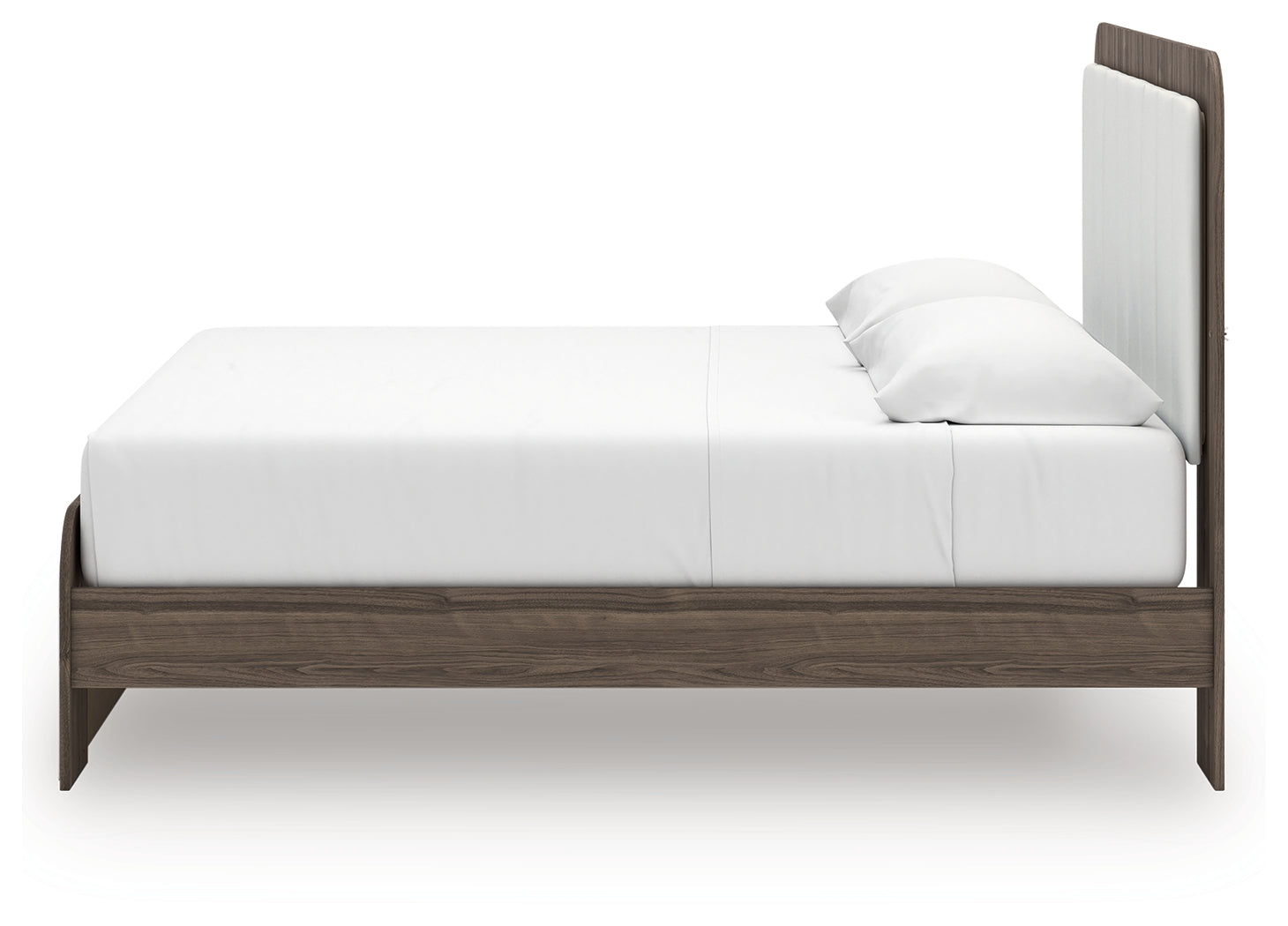 Kendanport King Platform Bed, Dresser, Mirror and Nightstand - PCB1108B12