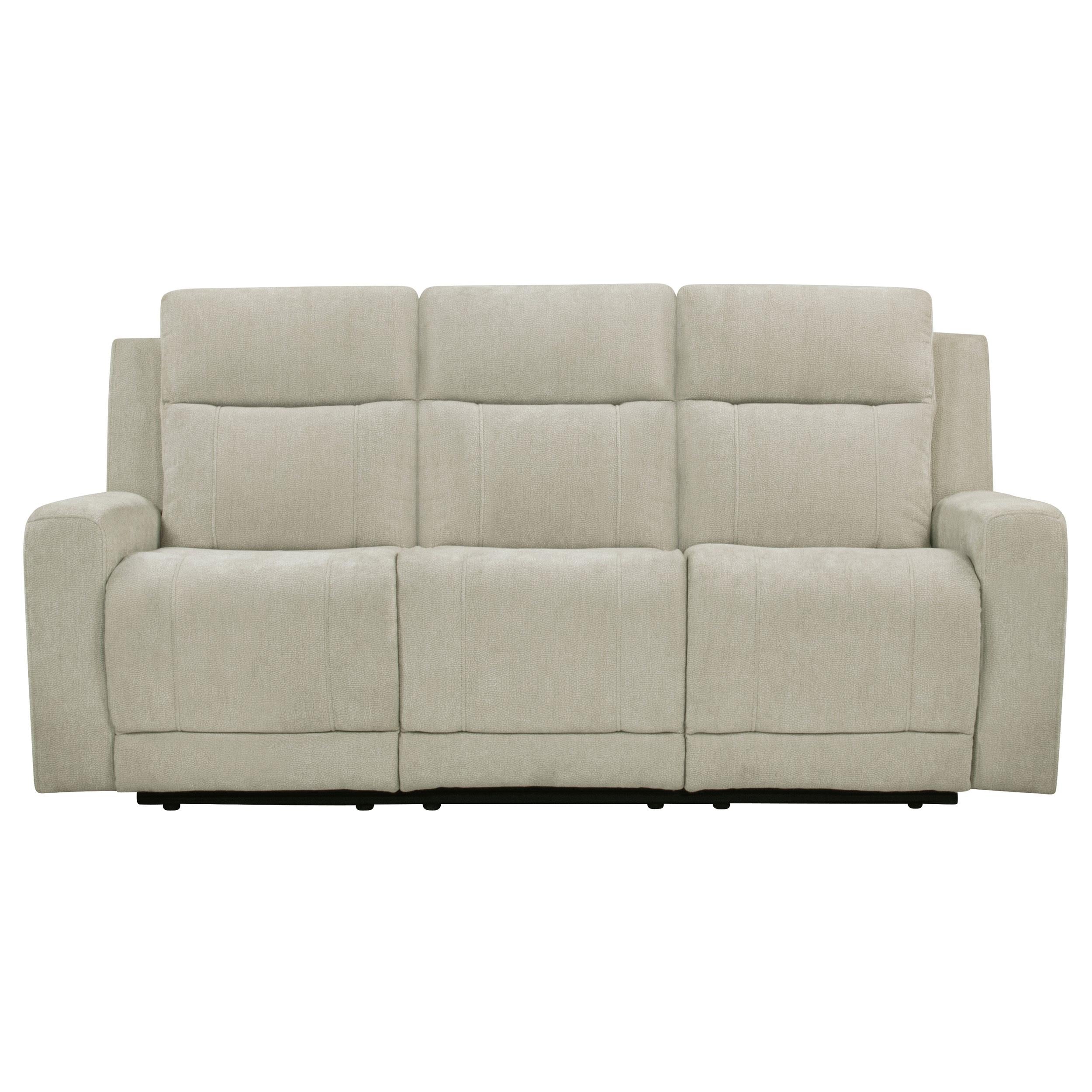 Kennett Chenille Upholstered Power Reclining Sofa Ivory - 610151P