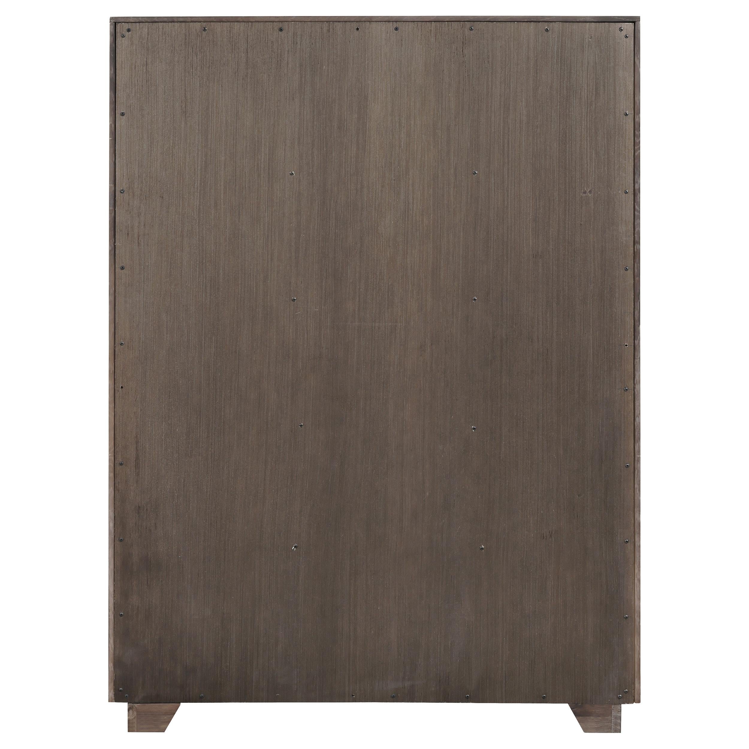 Kenora 5-drawer Bedroom Chest Barley Brown - 224855