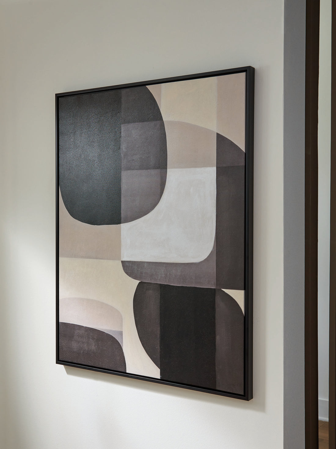 Kesleigh Black/White Wall Art - A8000495