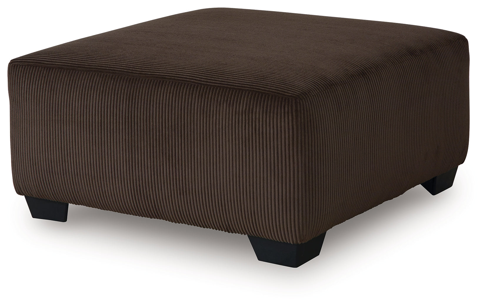 Kimlee Chocolate Oversized Accent Ottoman - PC3560308