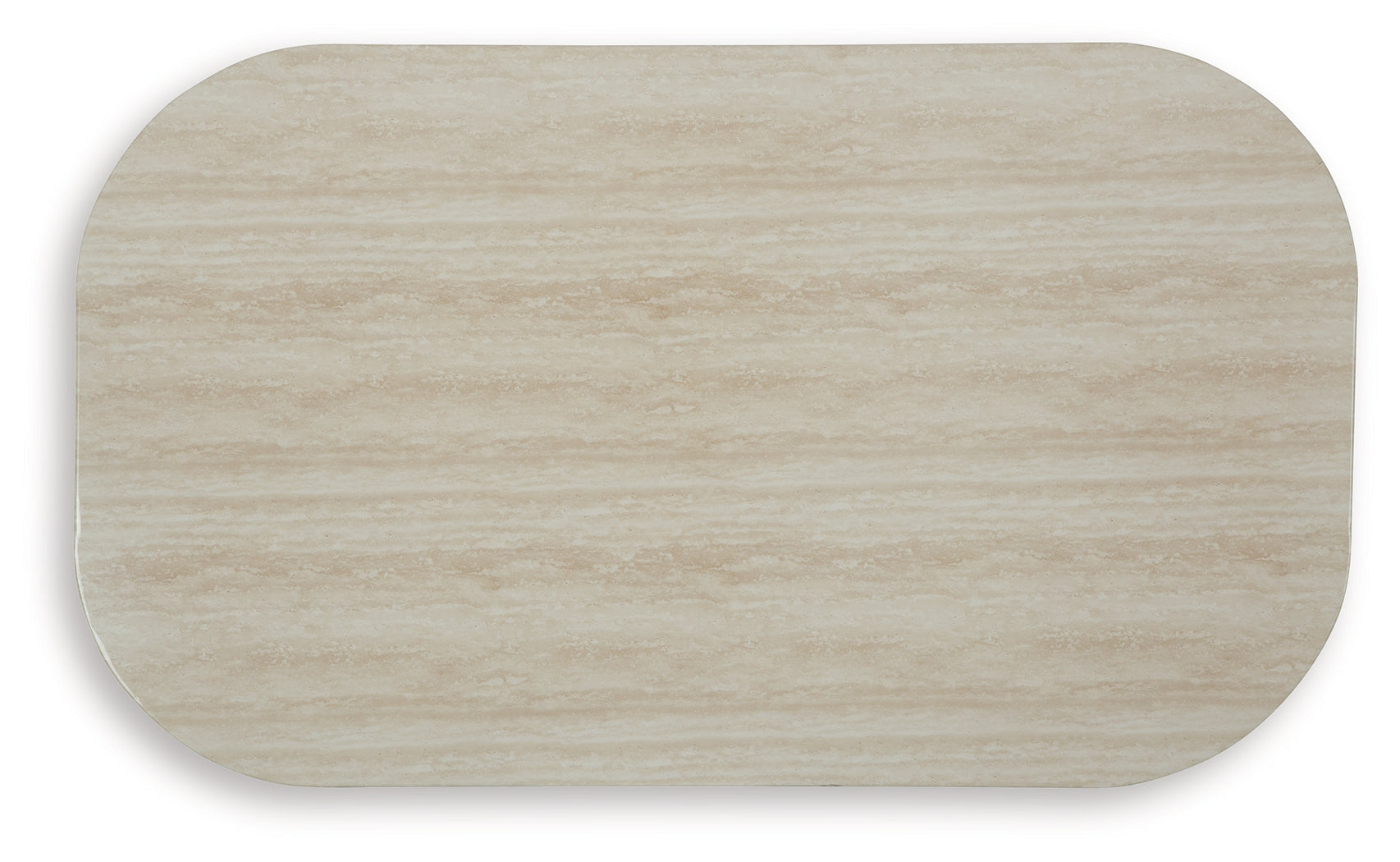 Kimora Beige/Dark Brown Outdoor Coffee Table - P711-701