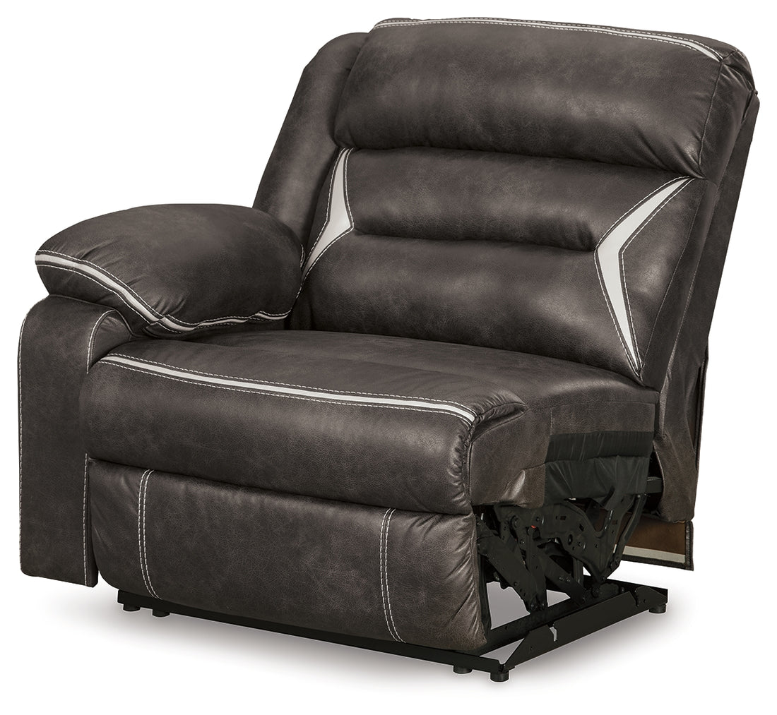 Kincord Midnight 2-Piece Power Reclining Sectional Loveseat - 13104S7