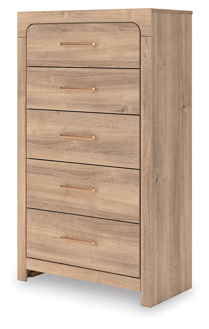 Kinlanni Tan Chest of Drawers - PCB1360-46