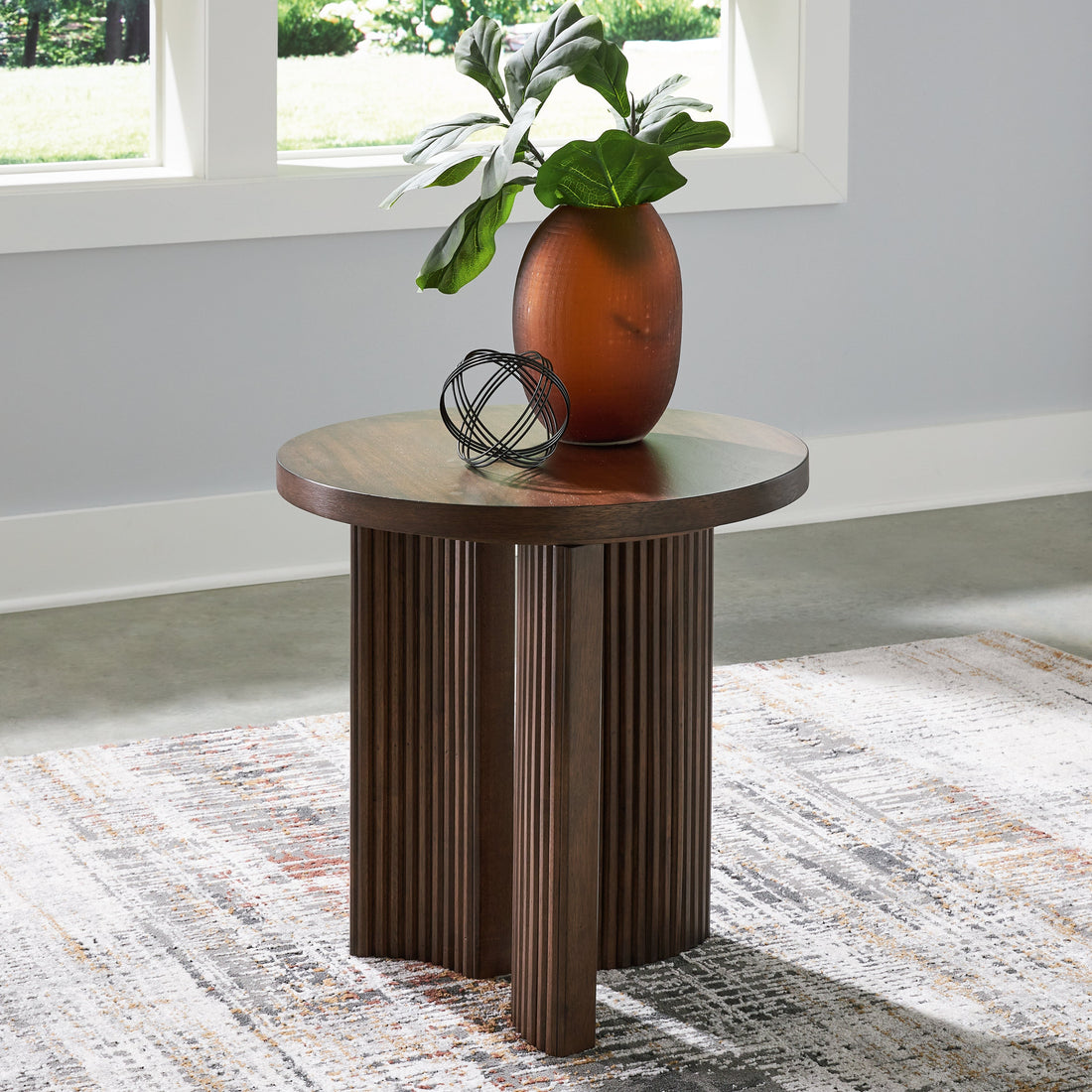 Korestone Dark Brown End Table - T689-6 - Bien Home Furniture & Electronics