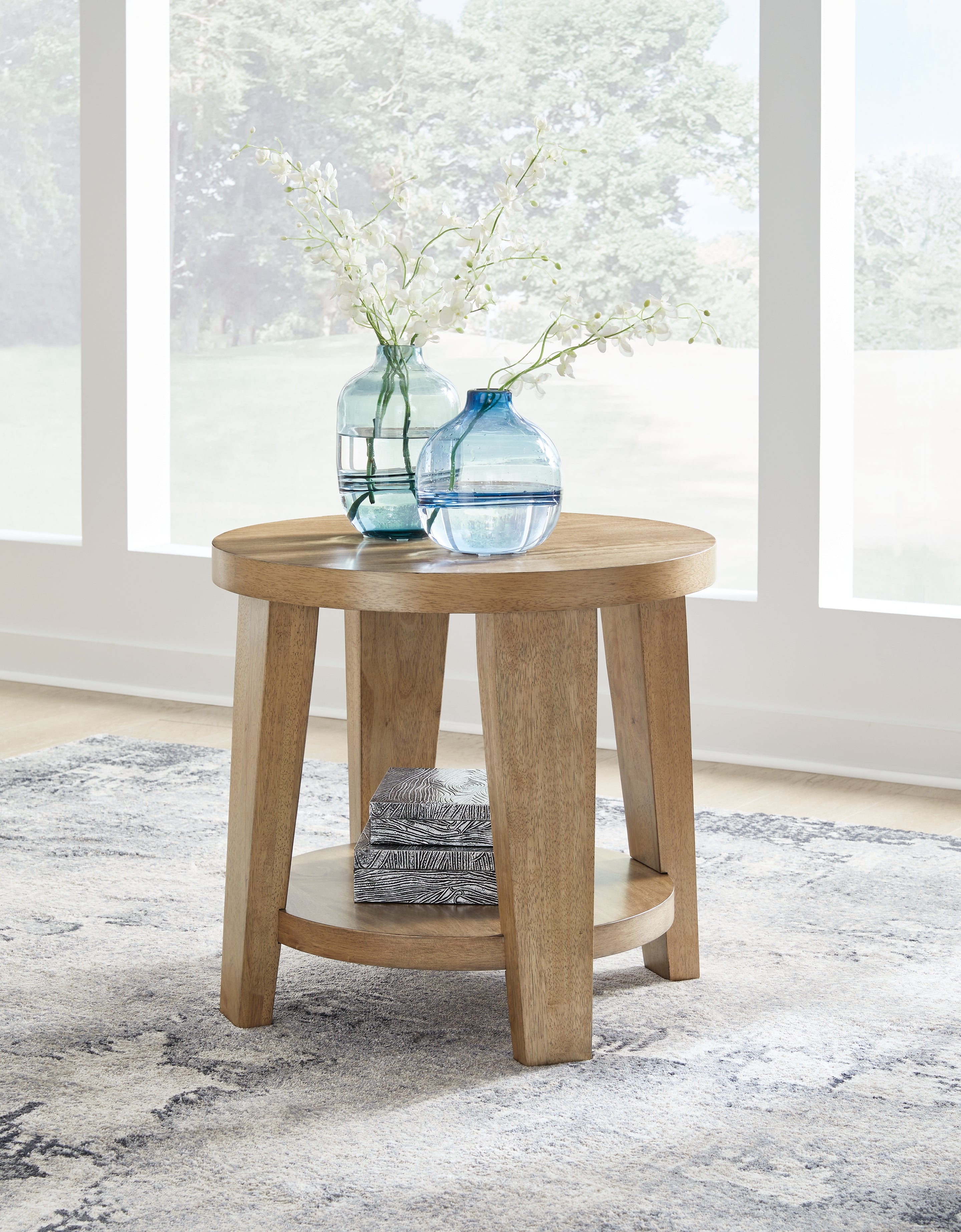 Kristiland Light Brown End Table - T674-6 - Bien Home Furniture & Electronics