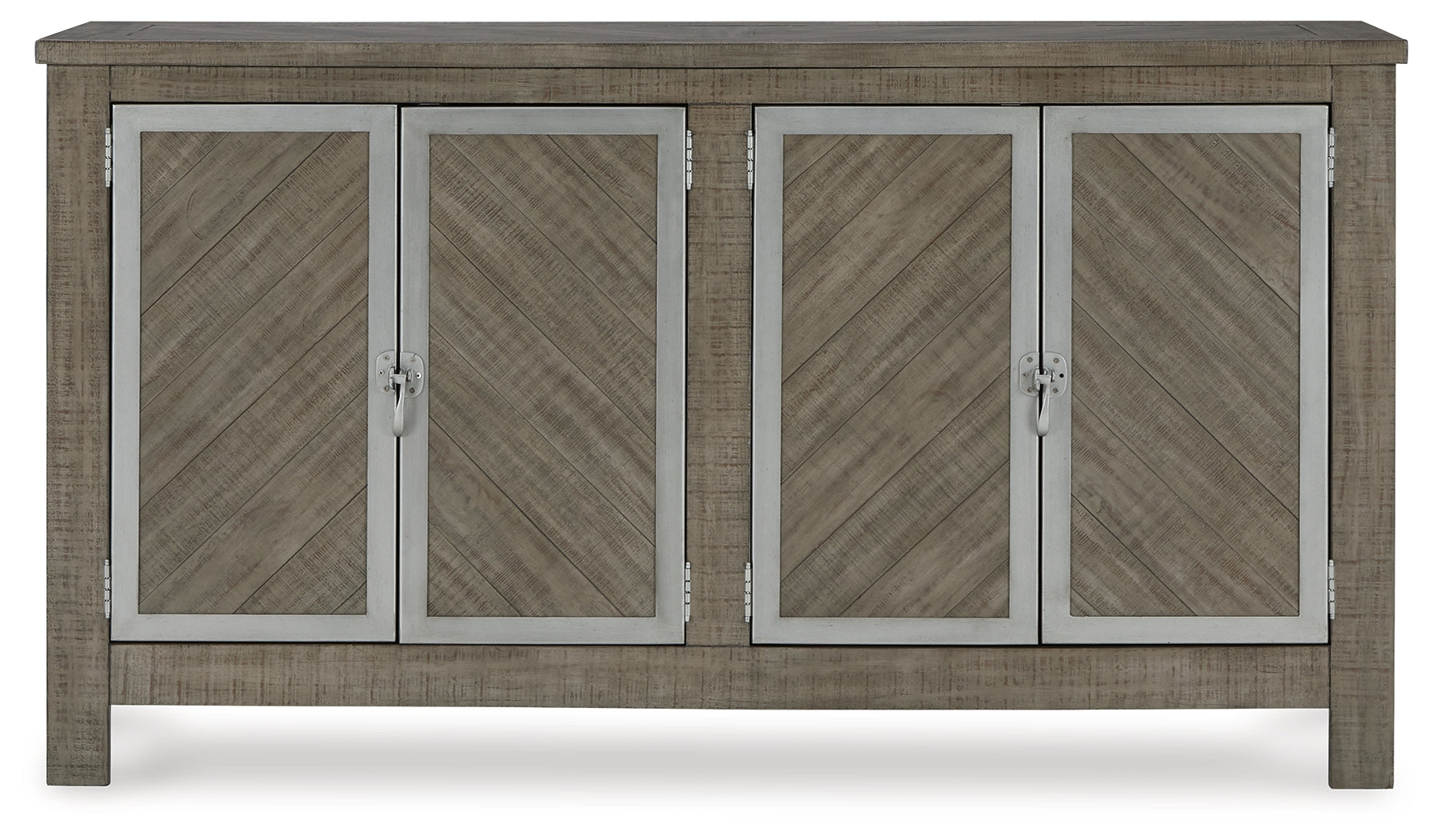 Krystanza Weathered Gray Dining Server - D766-60
