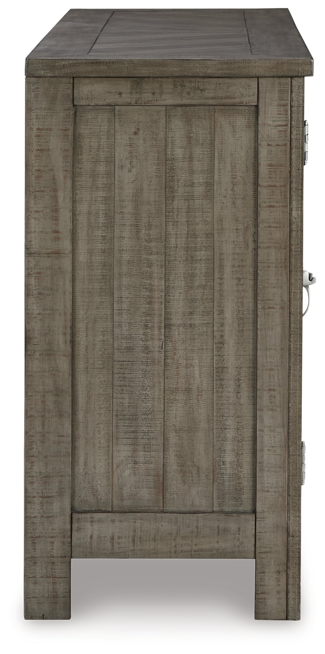 Krystanza Weathered Gray Dining Server - D766-60